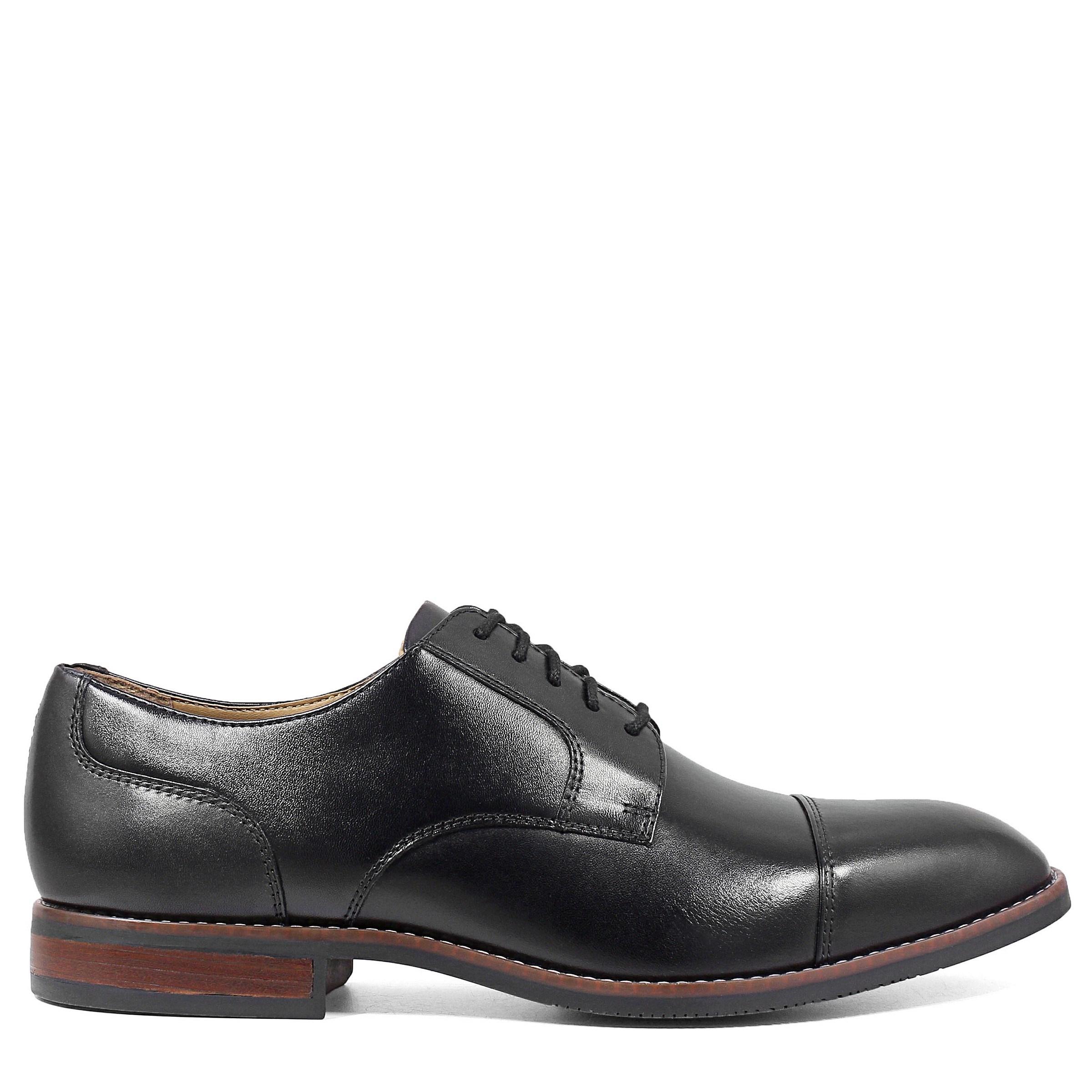 Nunn Bush Leather Fifth Ave Flex Medium/wide Cap Toe Oxford Shoes in ...