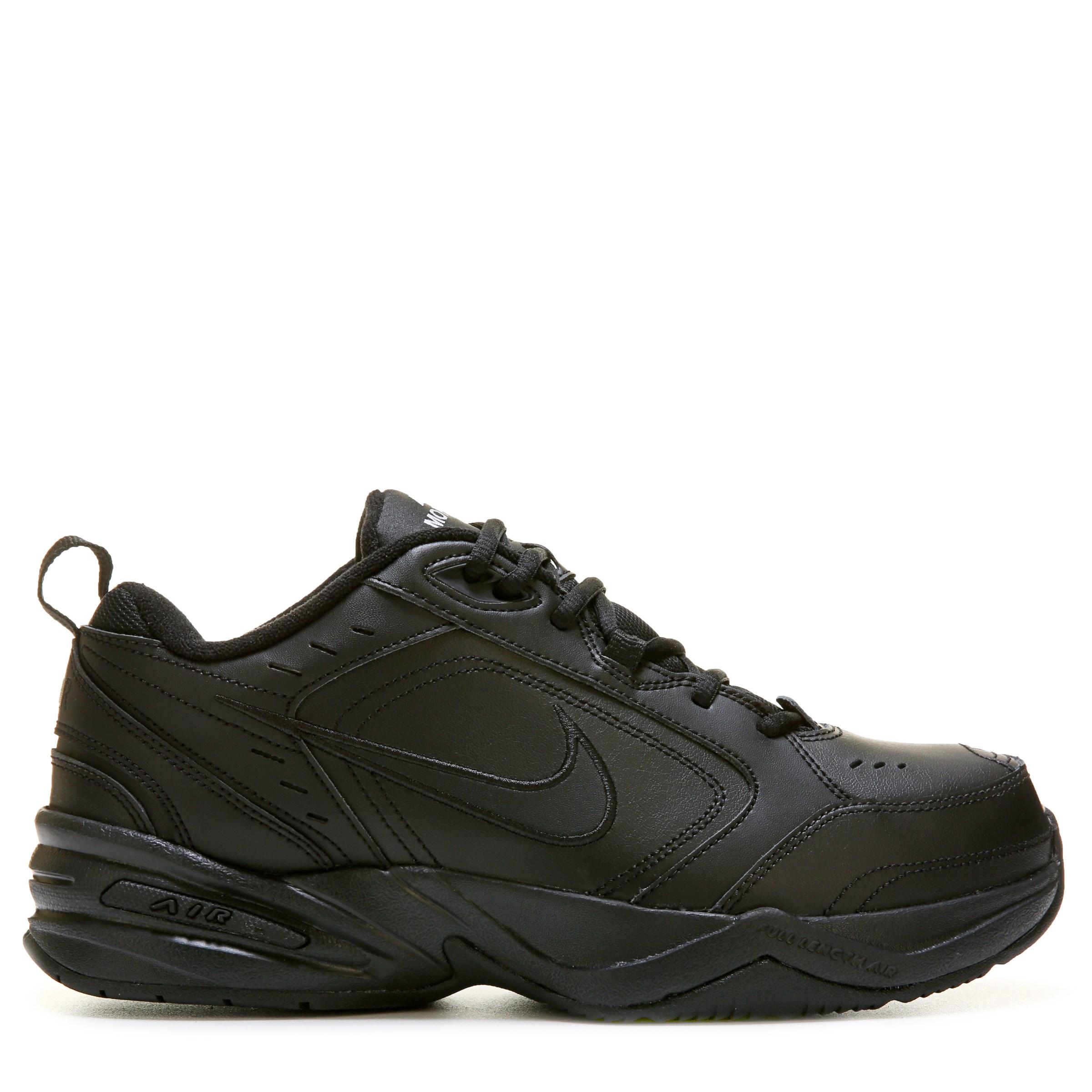 mens black nike walking shoes