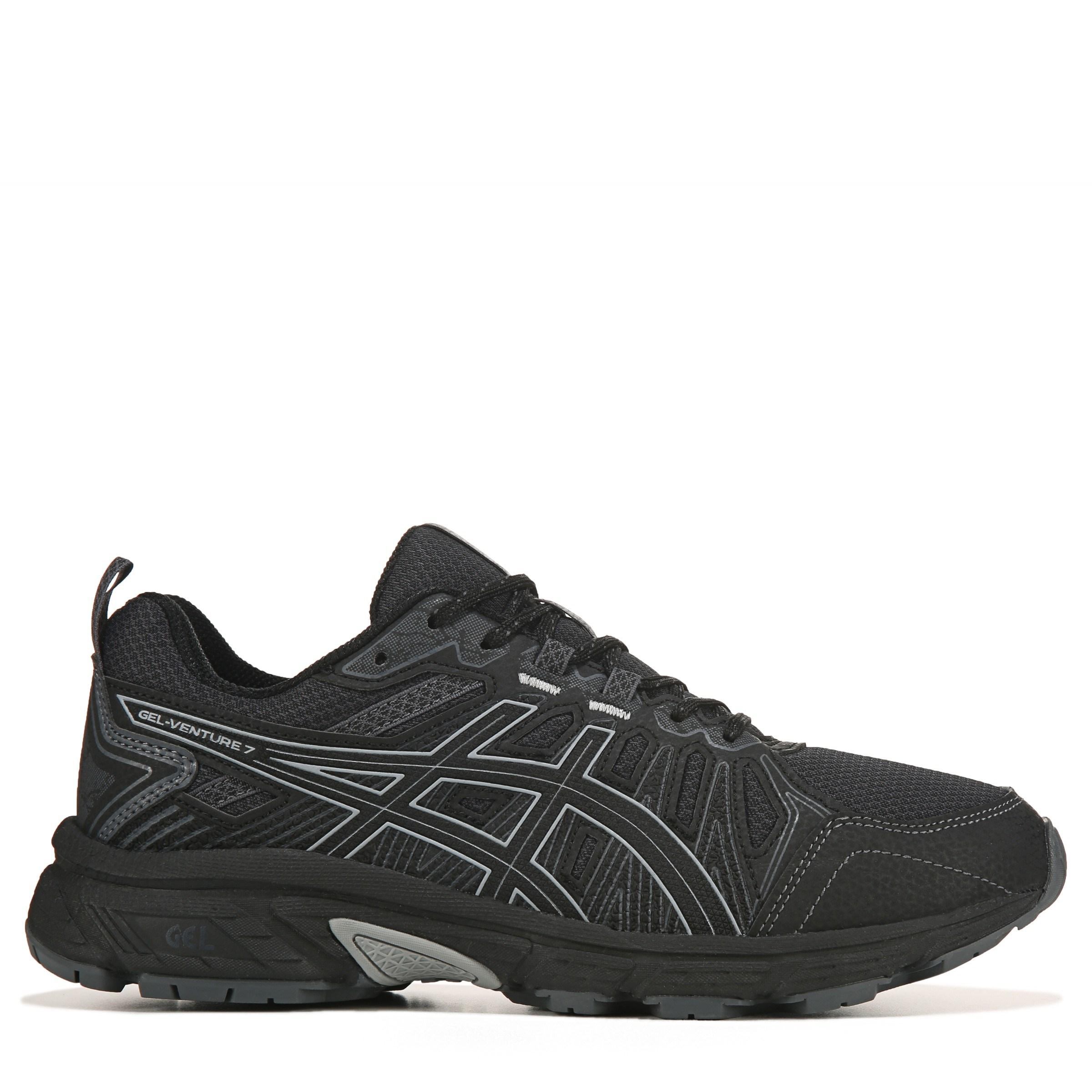 Asics Synthetic Gel Venture 7 Medium/wide Trail Running Shoes in Black ...