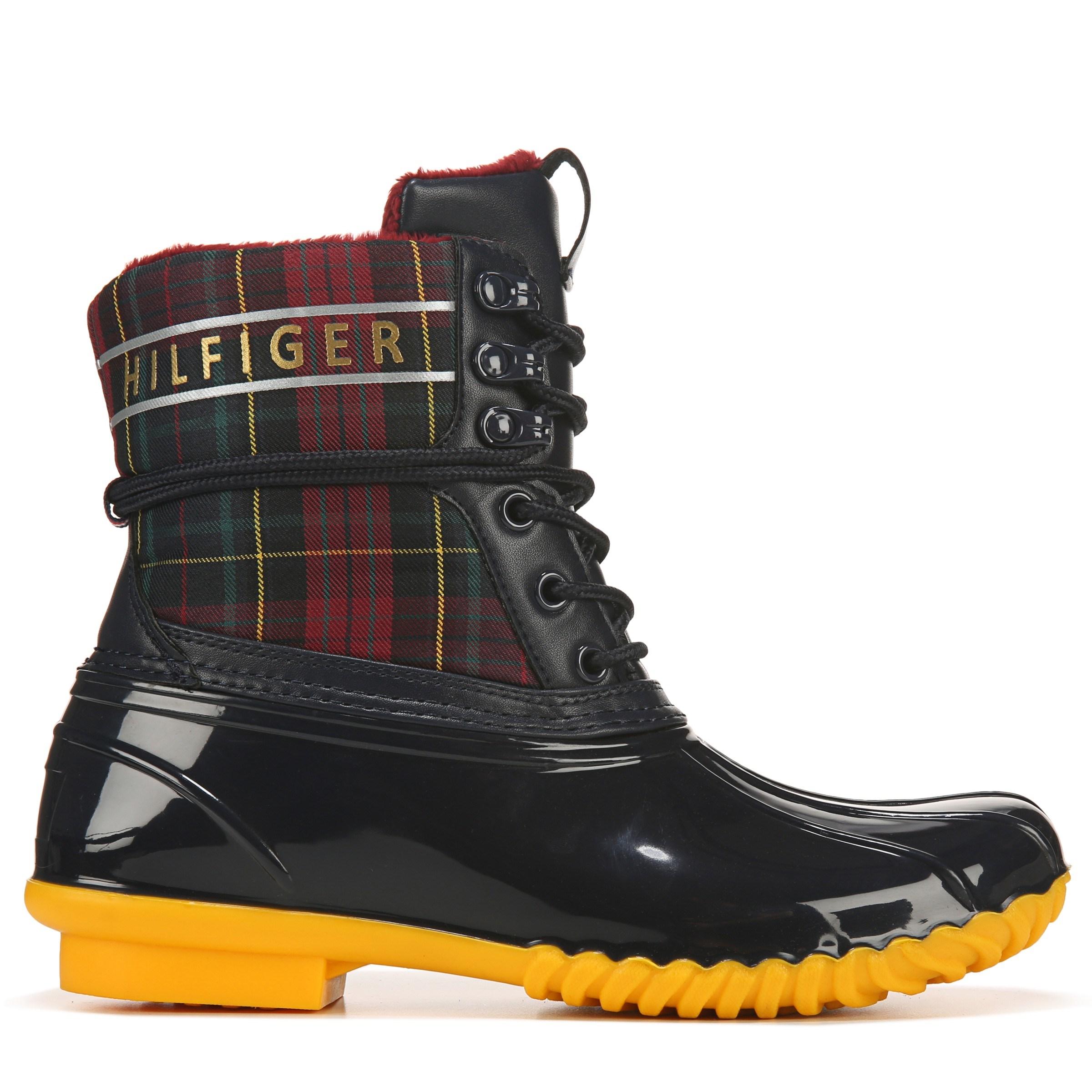 tommy hilfiger plaid shoes