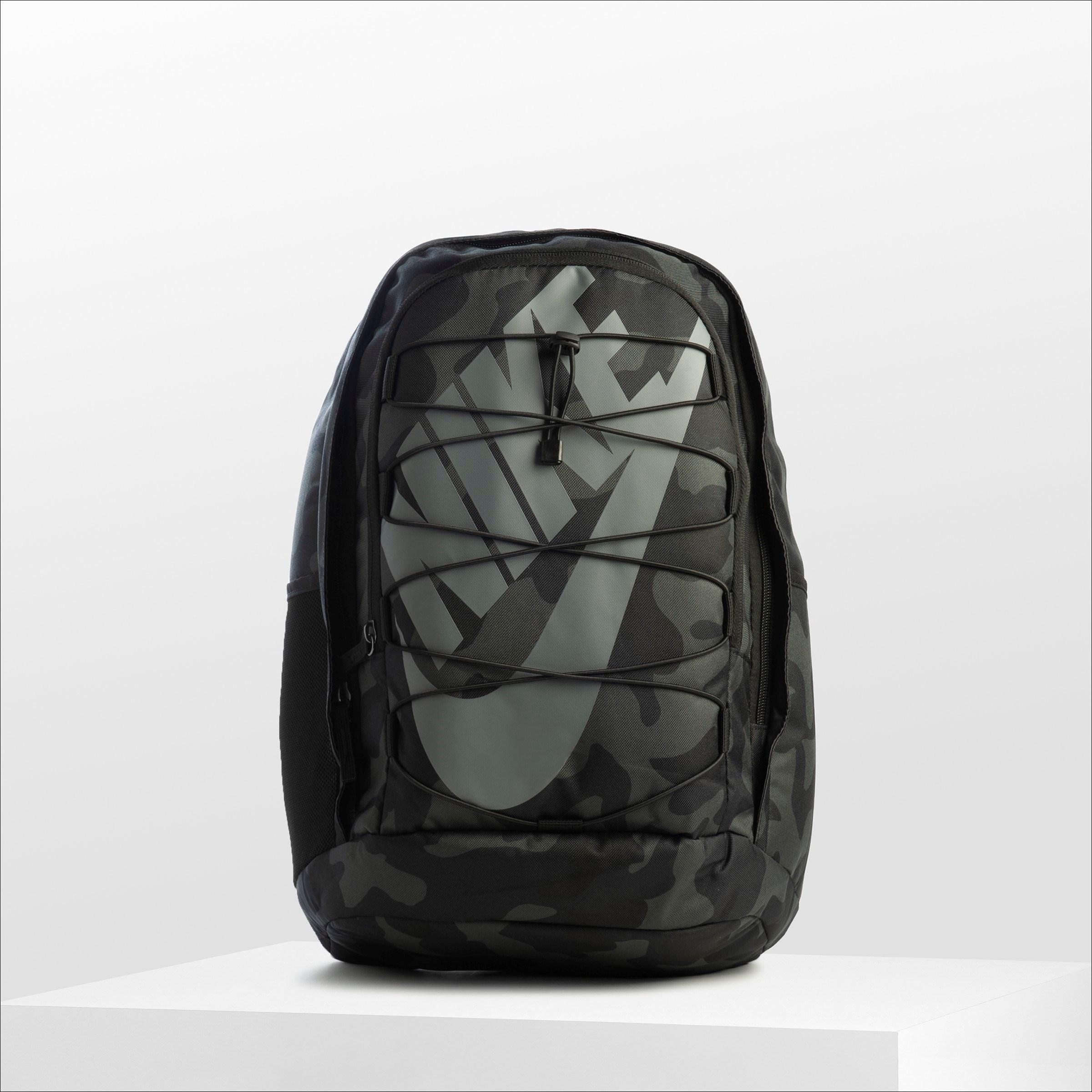 nike black camo backpack