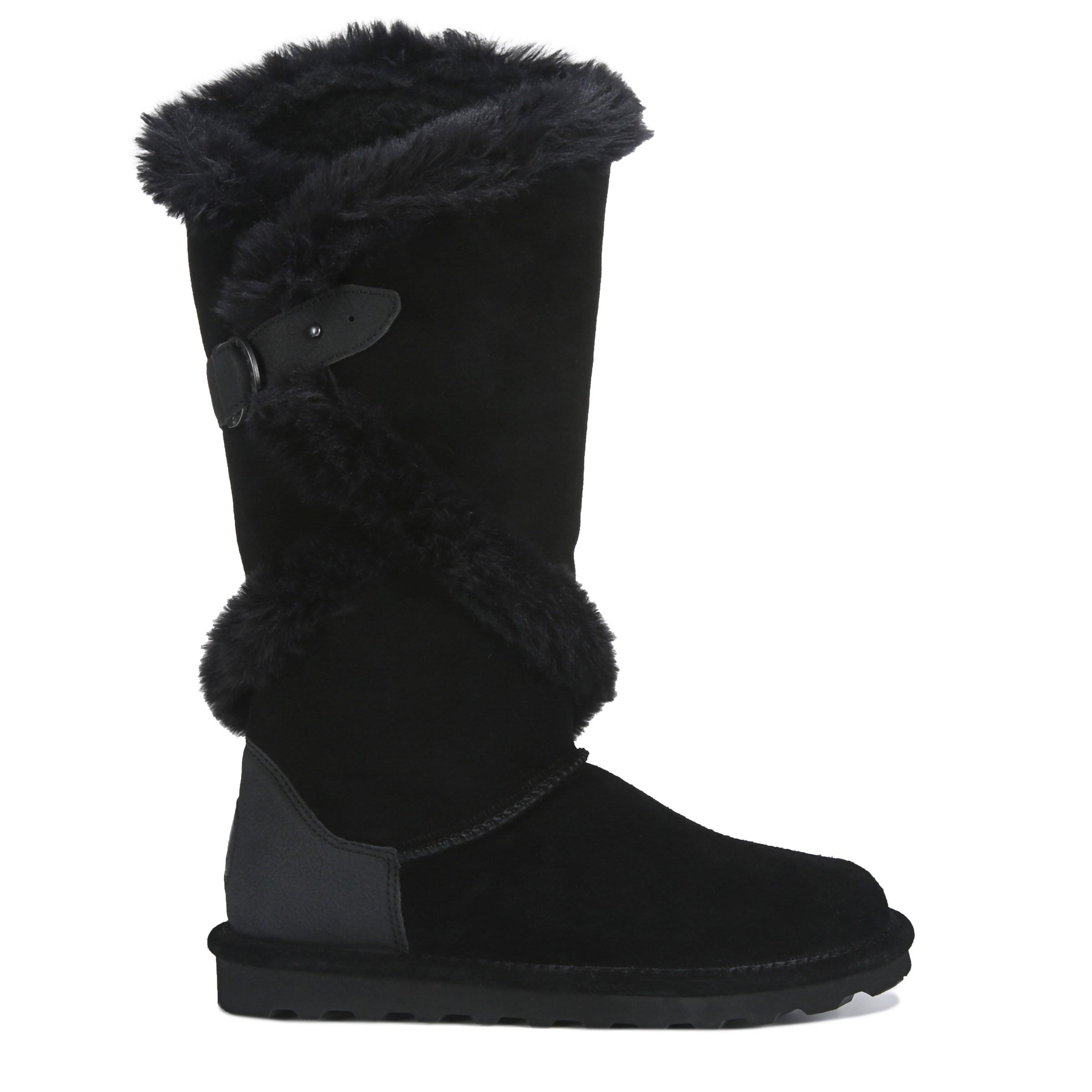 BEARPAW Sheilah Boots in Black ii Cow Suede (Black) - Save 51% - Lyst