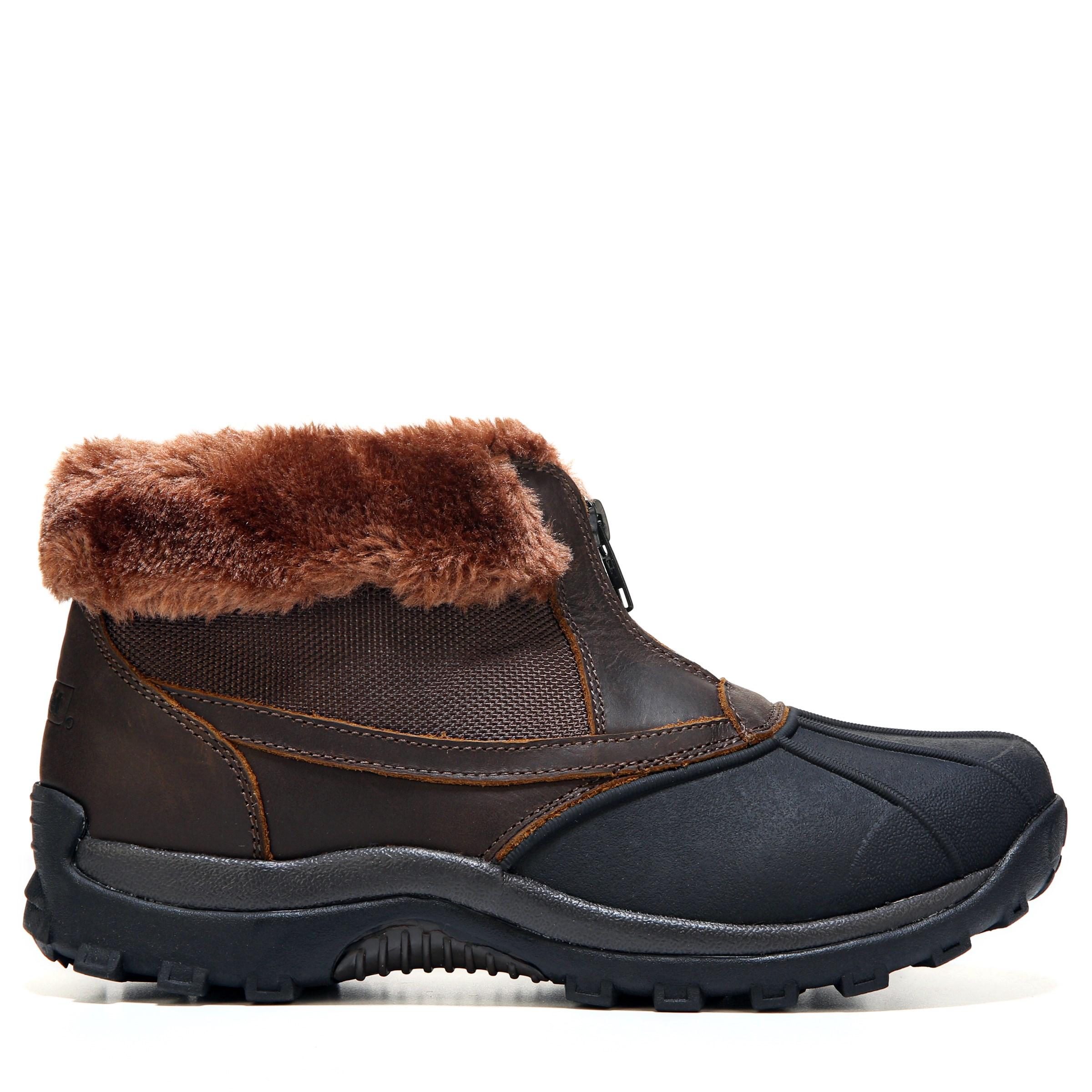 propét men's blizzard ankle zip snow boot