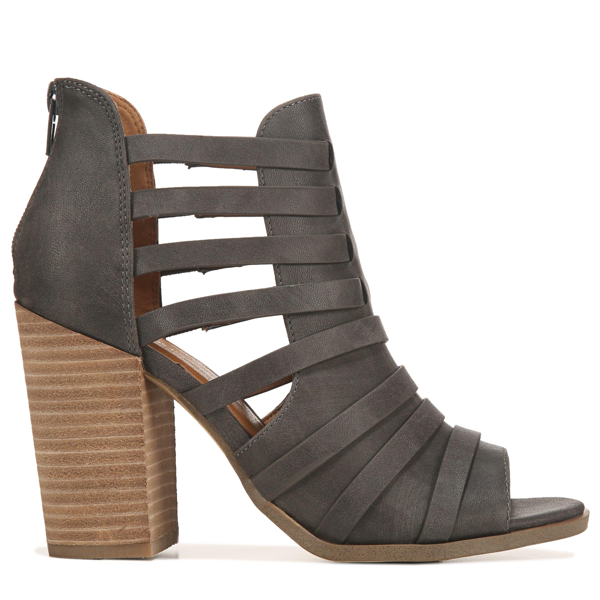 report peep toe booties