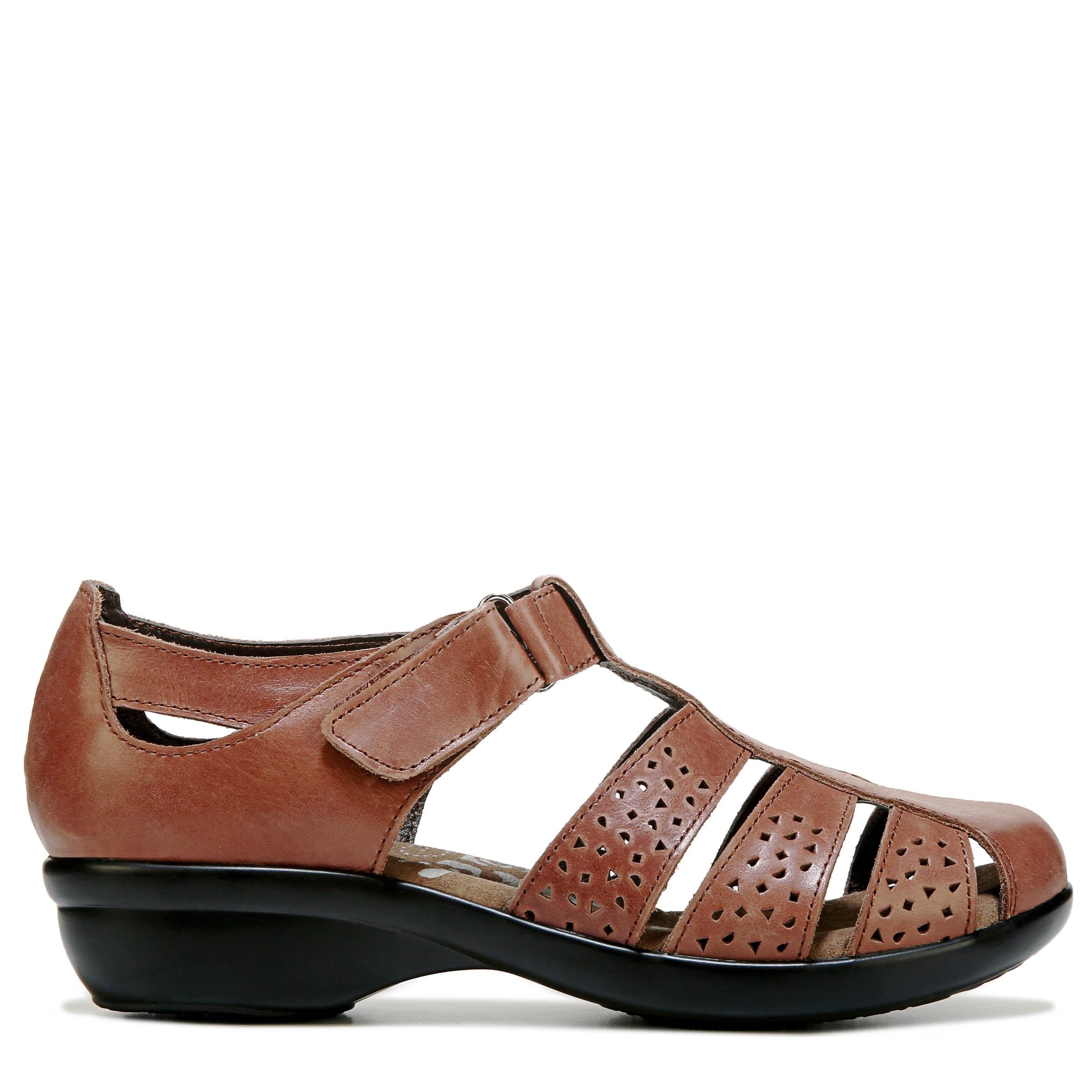 Propet Leather April Narrow/medium/wide Sandals in Brown - Lyst