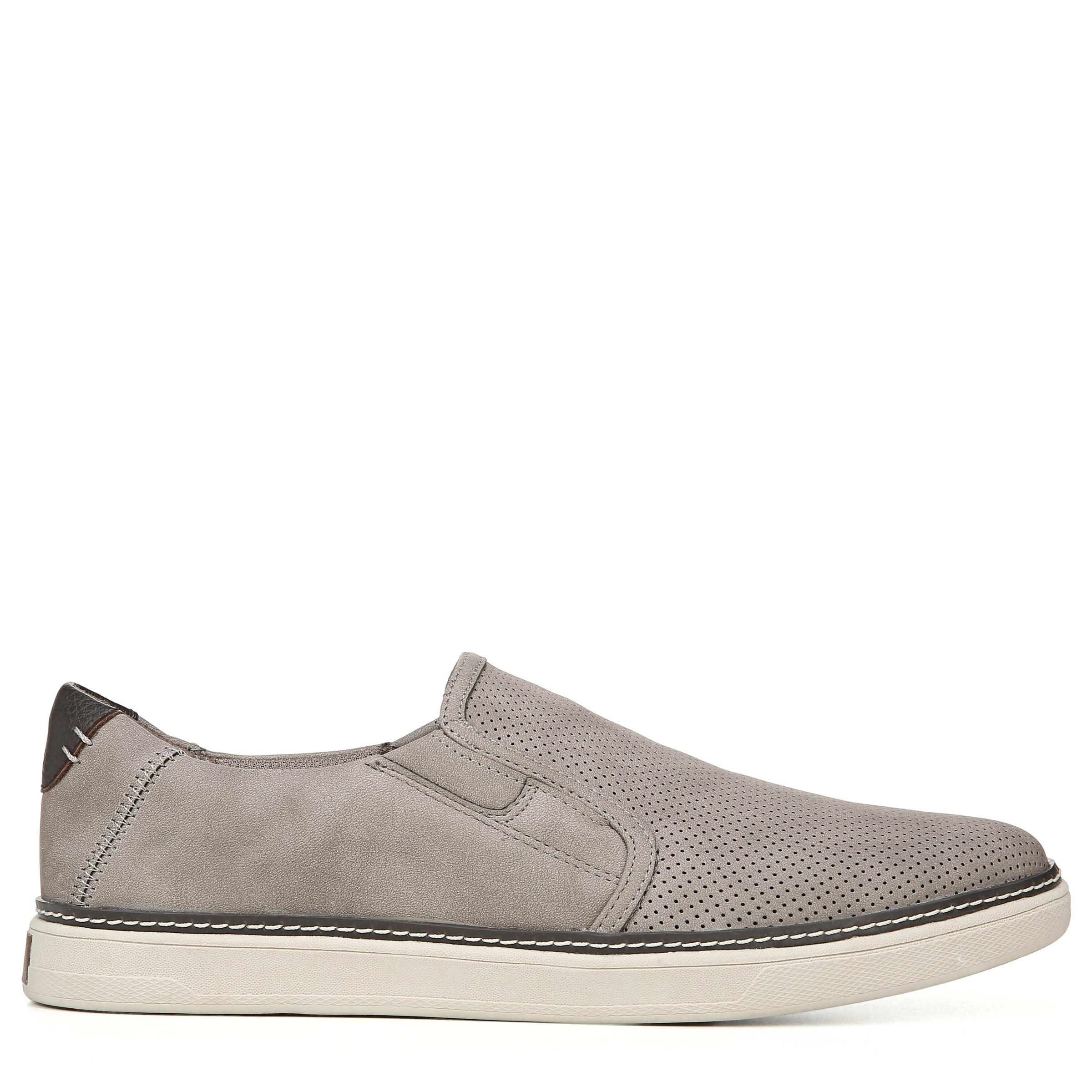 Dr. Scholls Leather Eager Slip On Sneakers in Taupe (Gray) for Men - Lyst