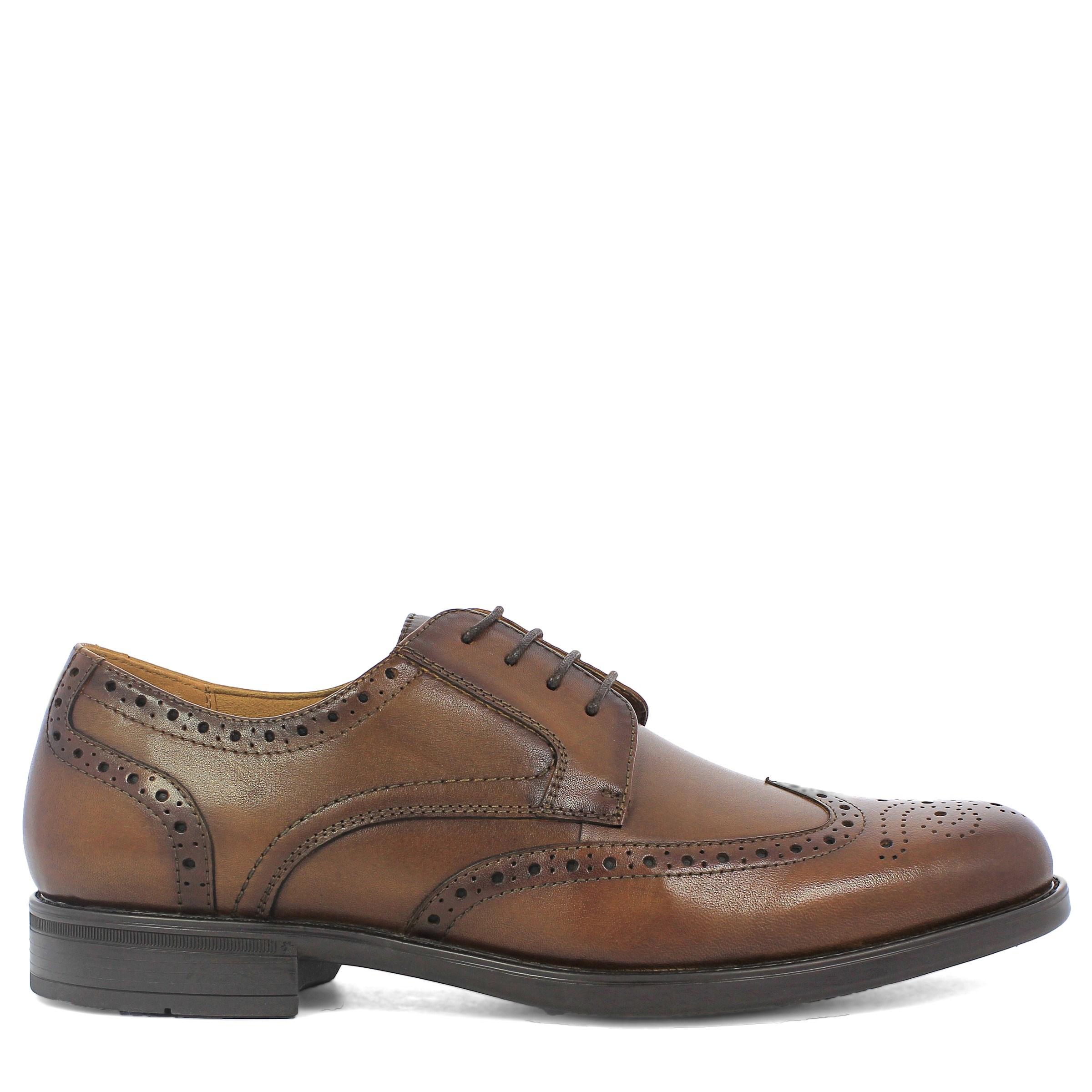 florsheim cognac wingtip