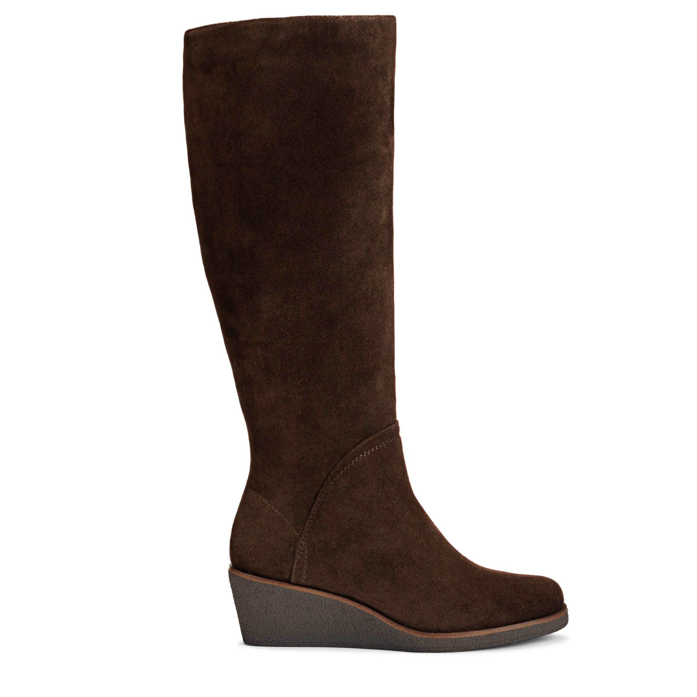 aerosoles binocular tall suede boots
