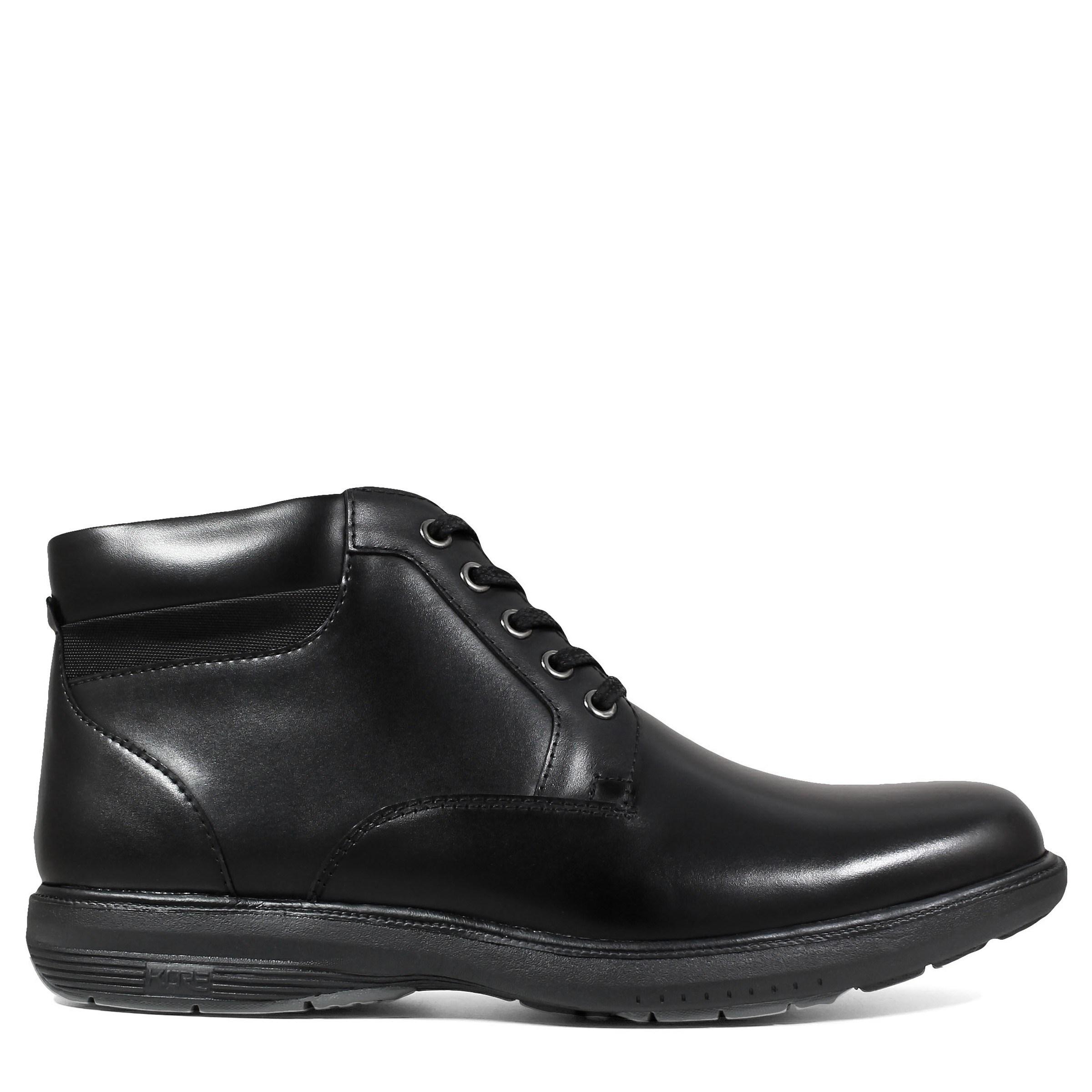 Nunn Bush Leather Memphis Street Medium/wide Waterproof Plain Toe Boots ...