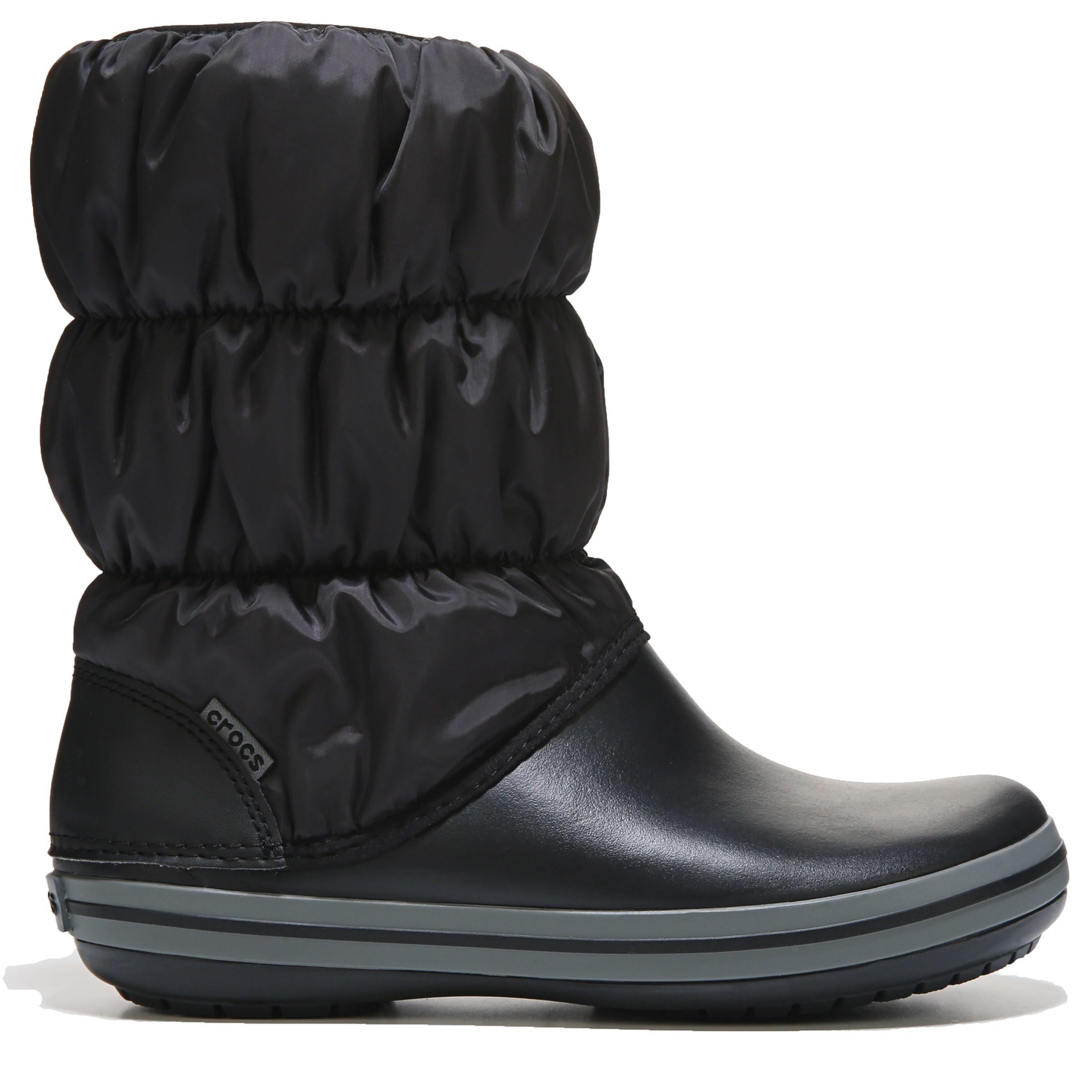 crocs winter puff