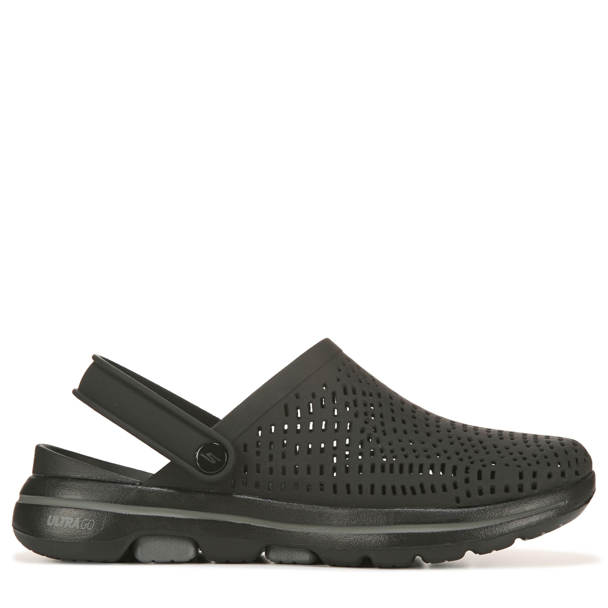 skechers slip on clog sneakers