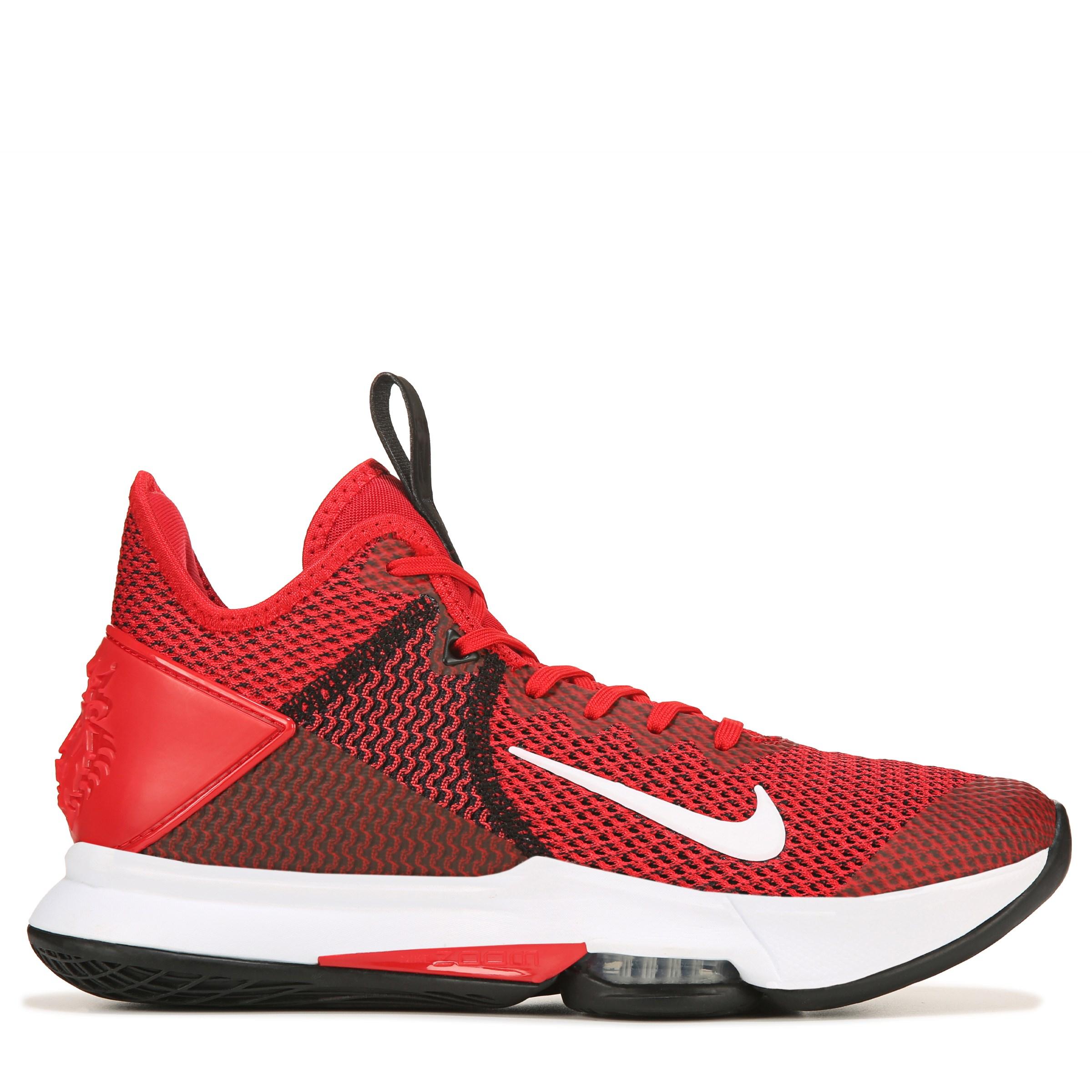 Nike Synthetic Lebron Witness Iv Basketball Shoes in Red for Men - Lyst