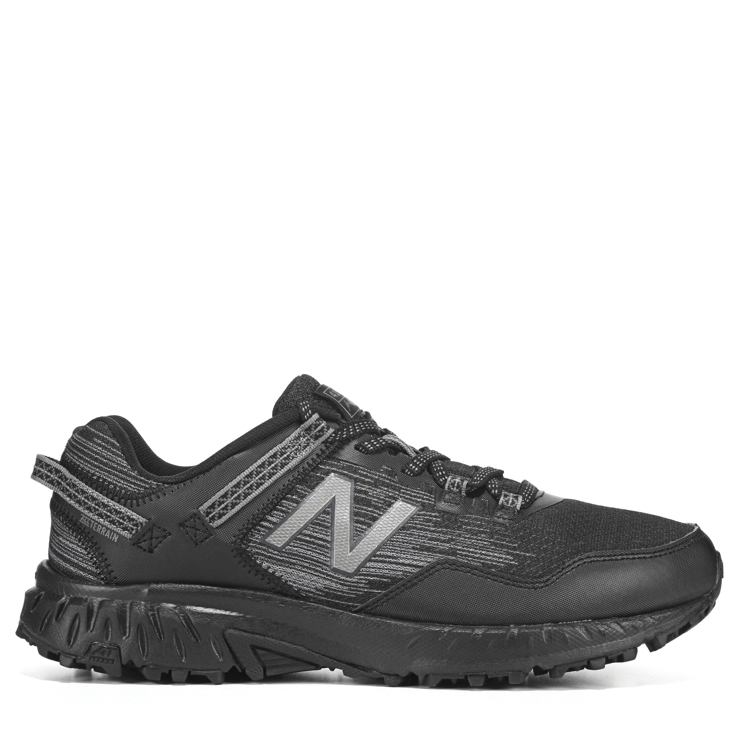 New Balance Synthetic 410 V6 Wide Trail Running Shoes in Black/Grey ...