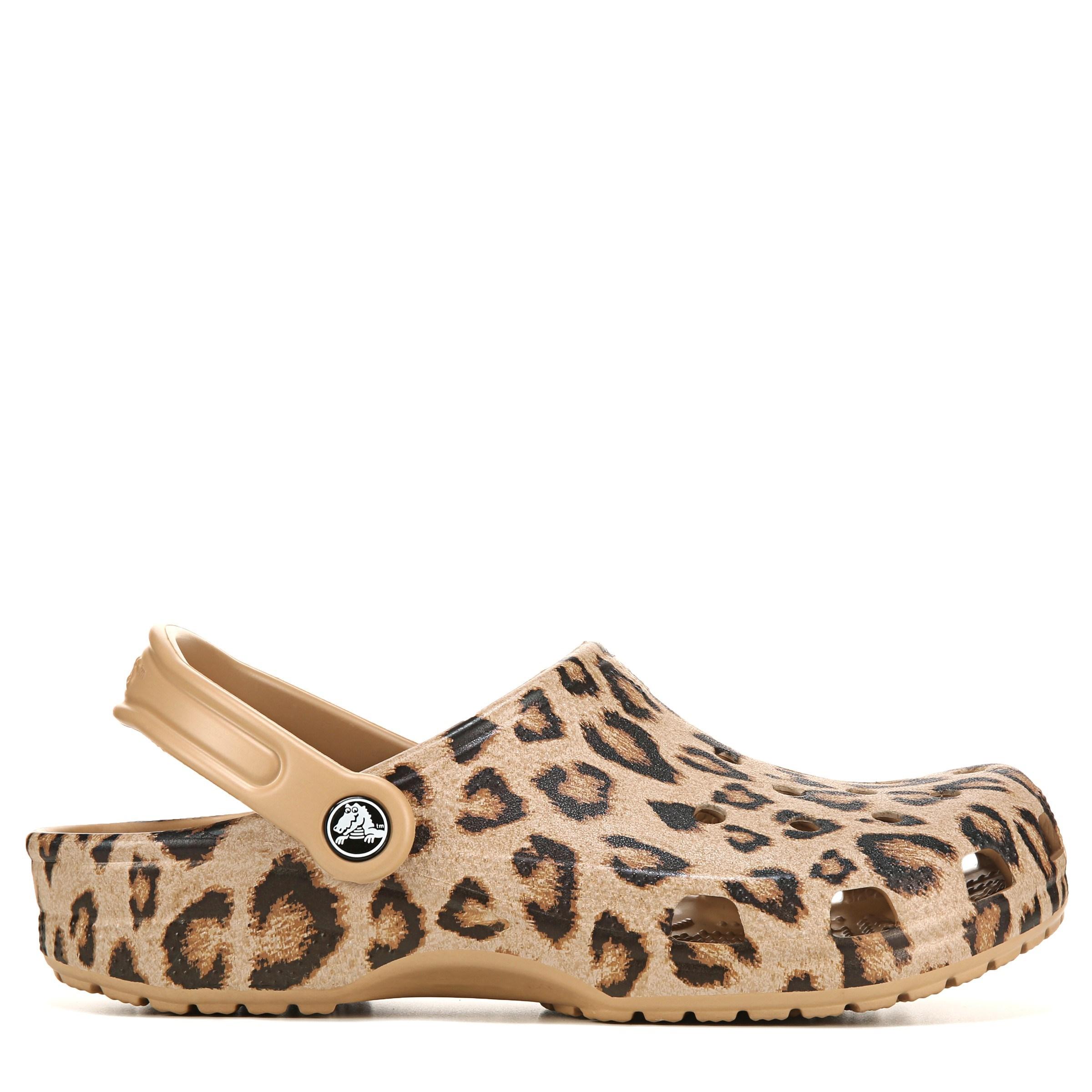 cheetah crocs amazon