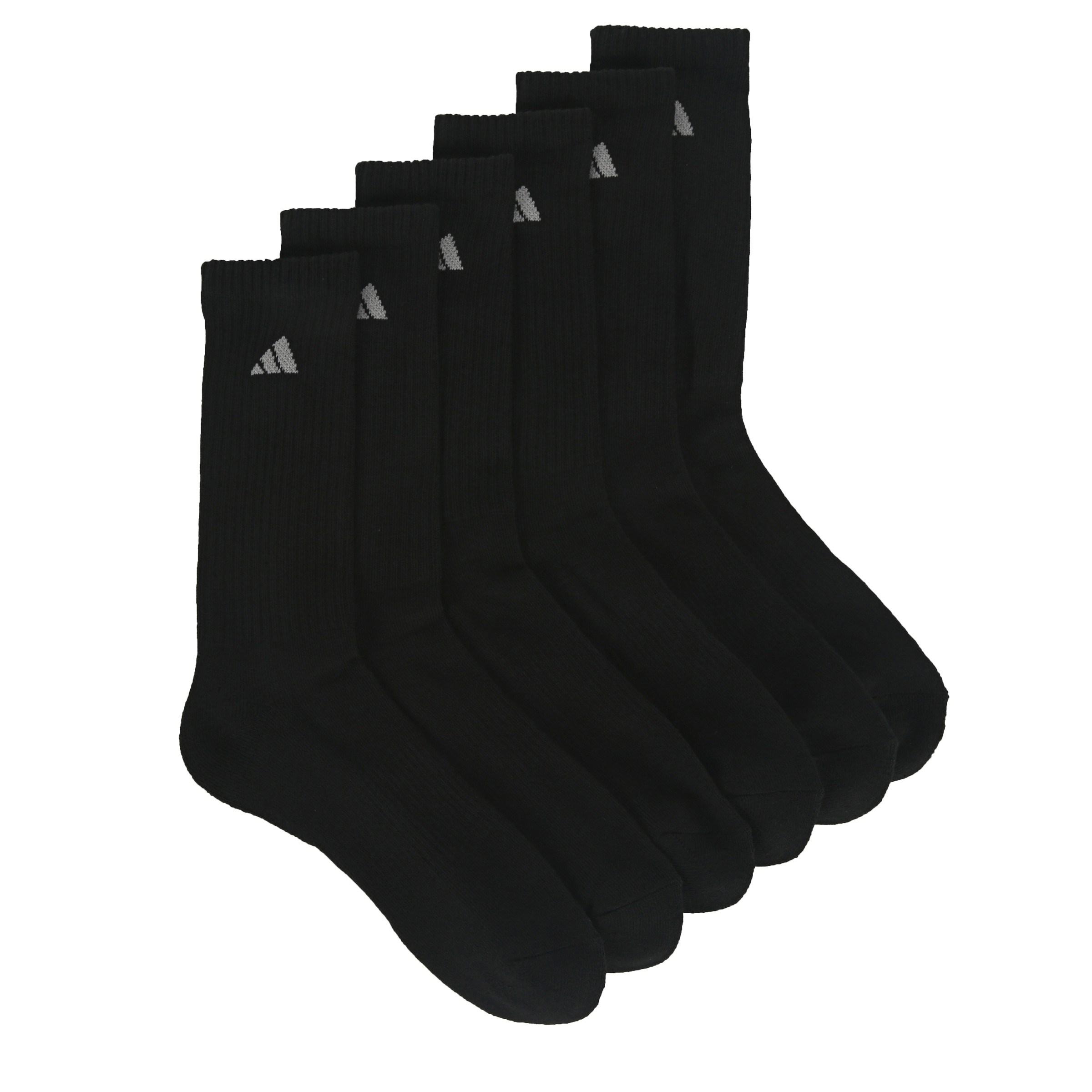 adidas Synthetic Men's Athletic Performance Crew Socks 6-pack in Black ...