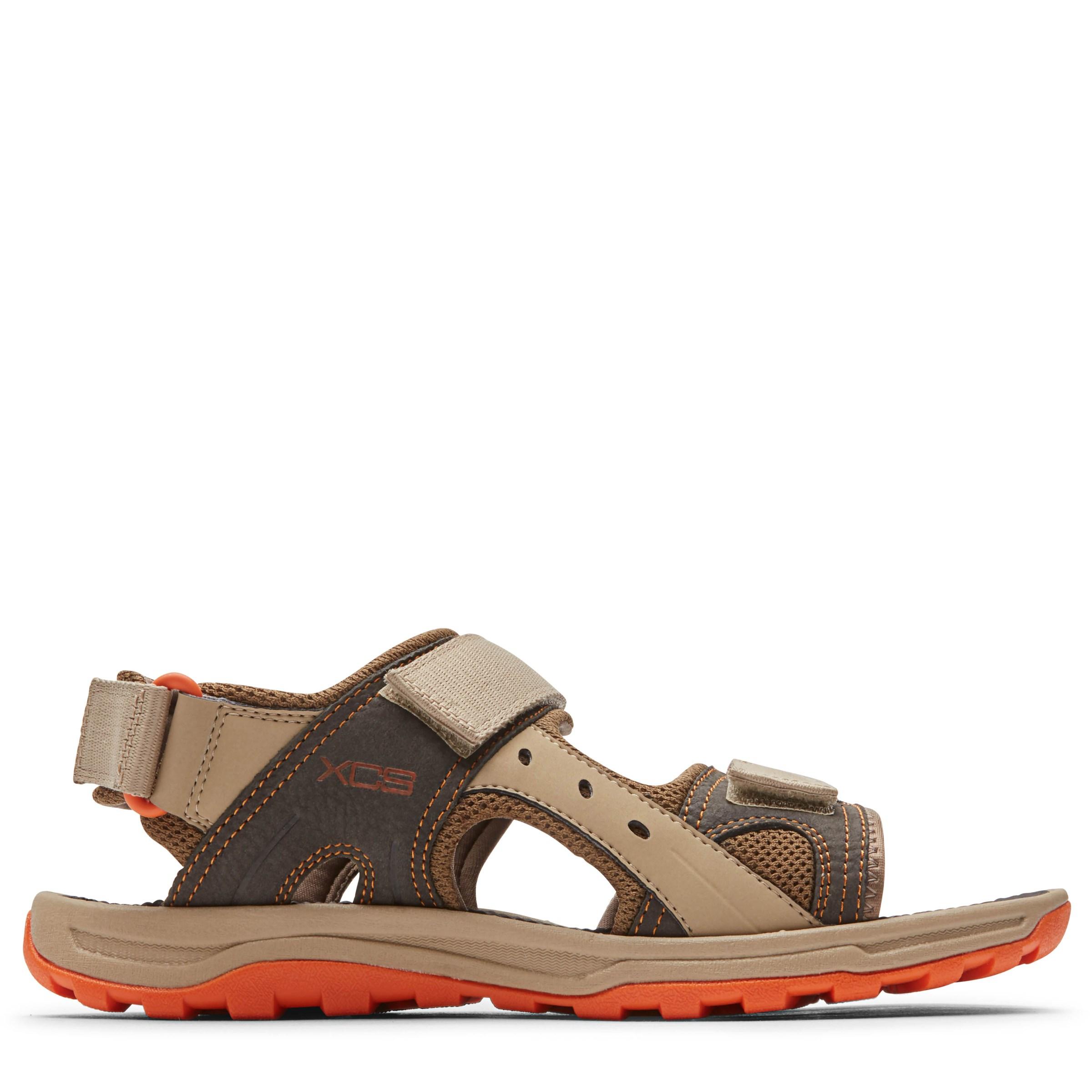 Rockport Leather Trail Technique Medium/wide Sandals in Brown for Men