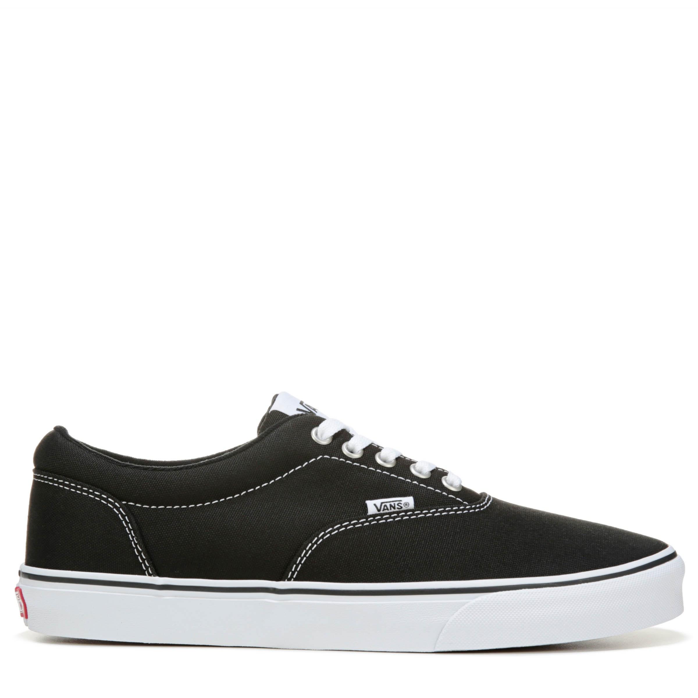 Vans Canvas Doheny Low Top Sneakers in Black/White (Black) for Men - Lyst