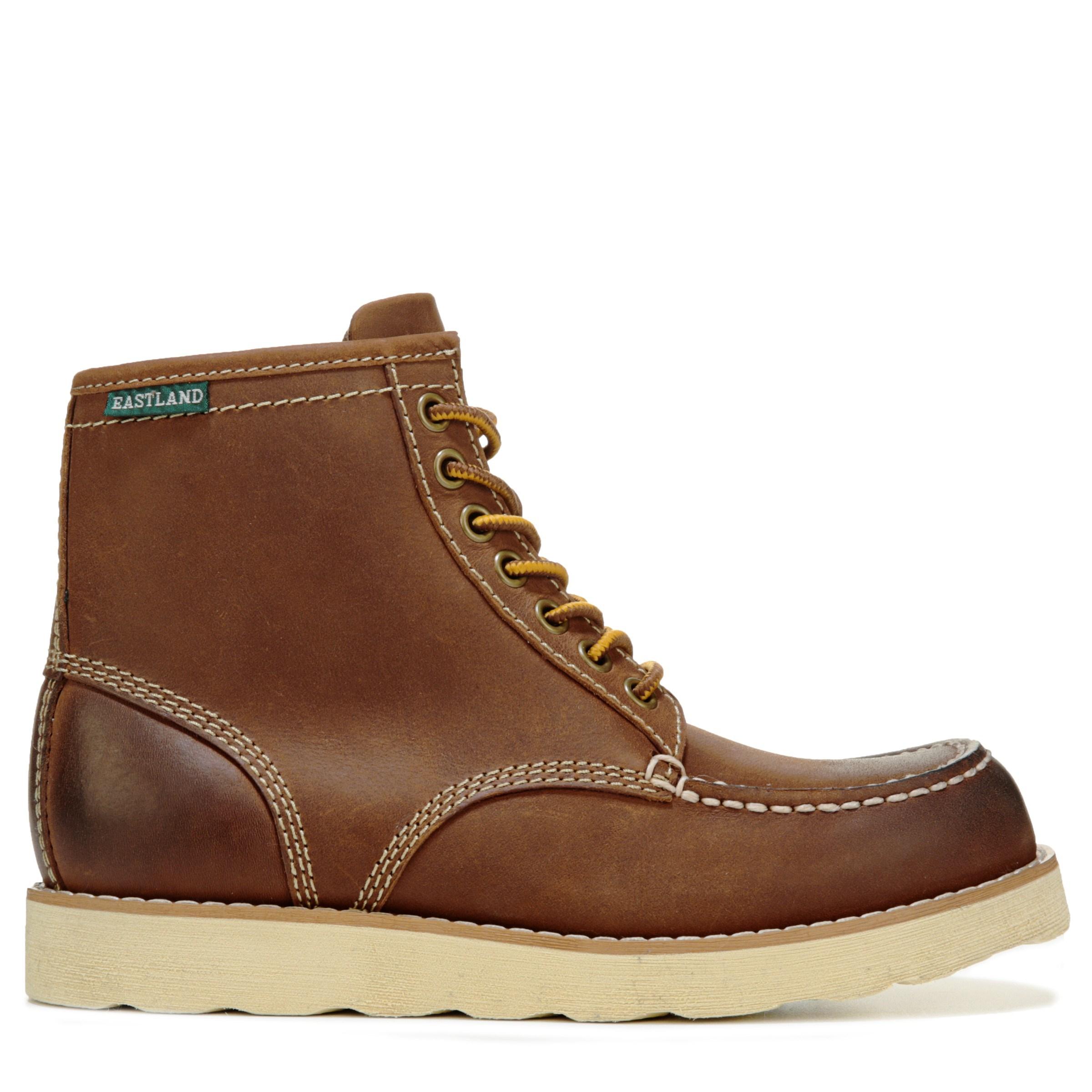 Eastland Leather Lumber Up Boots in Brown for Men - Lyst