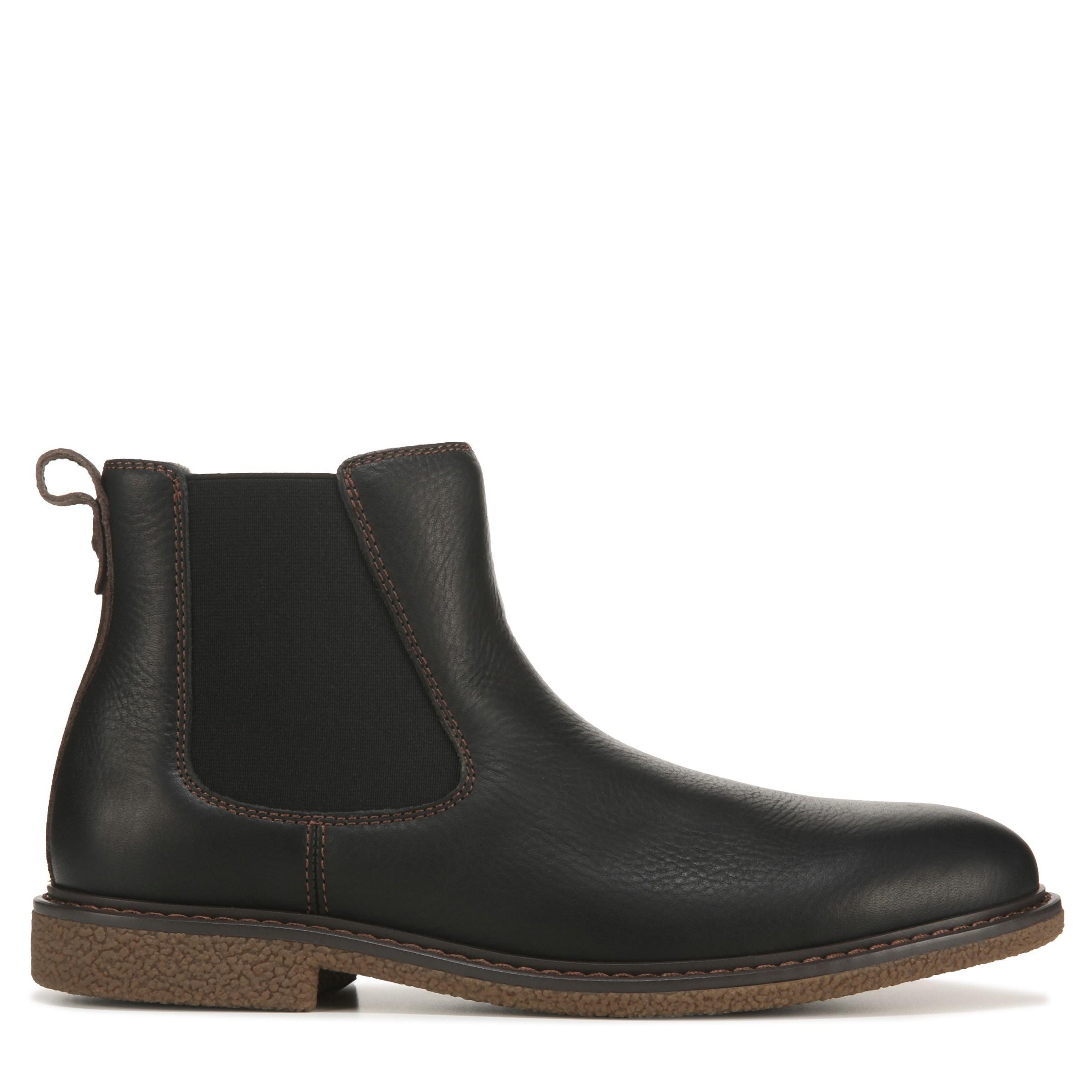 Dockers Grant Leather Chelsea Boots in Black for Men - Lyst