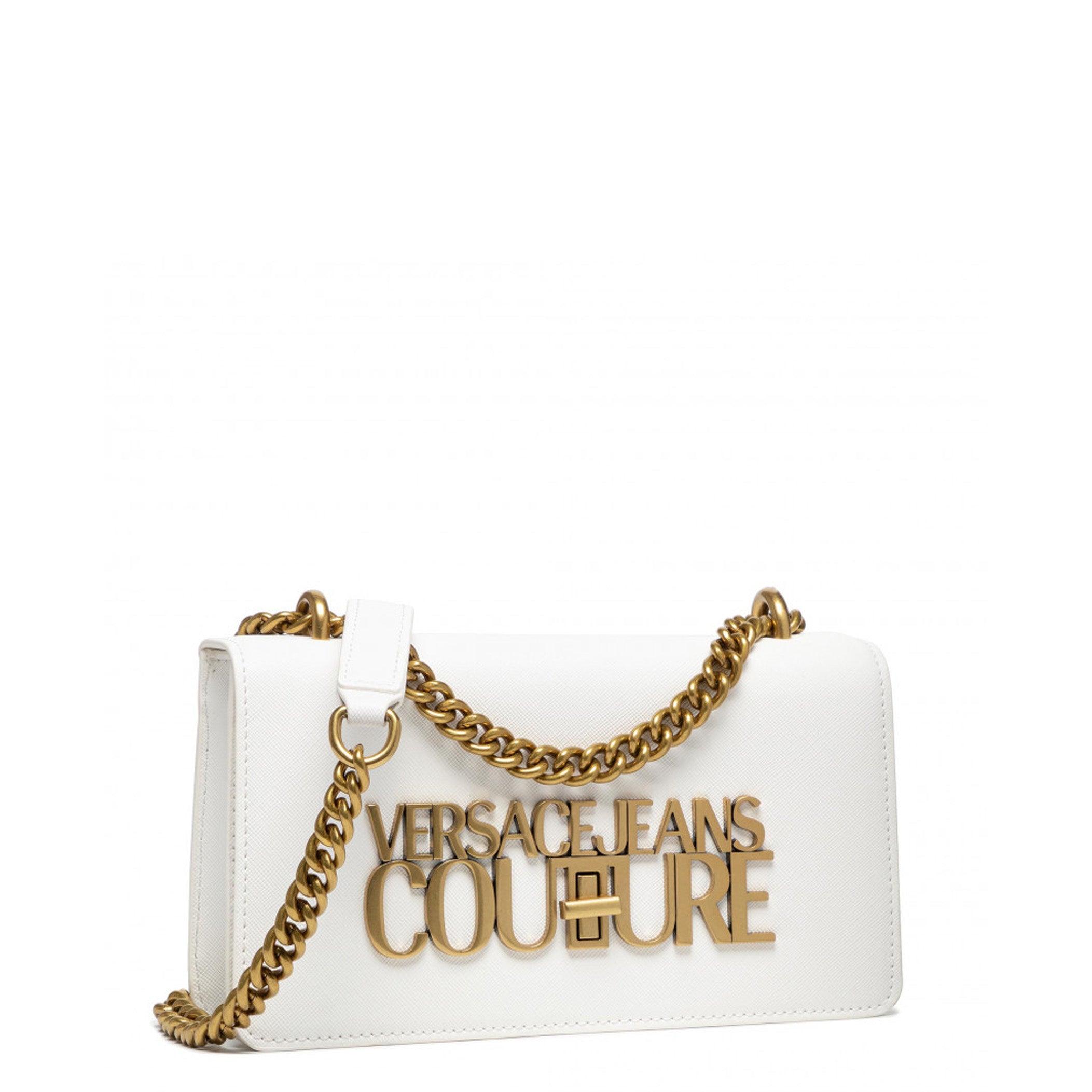 Versace Jeans Couture Lock Logo Bag in White Lyst