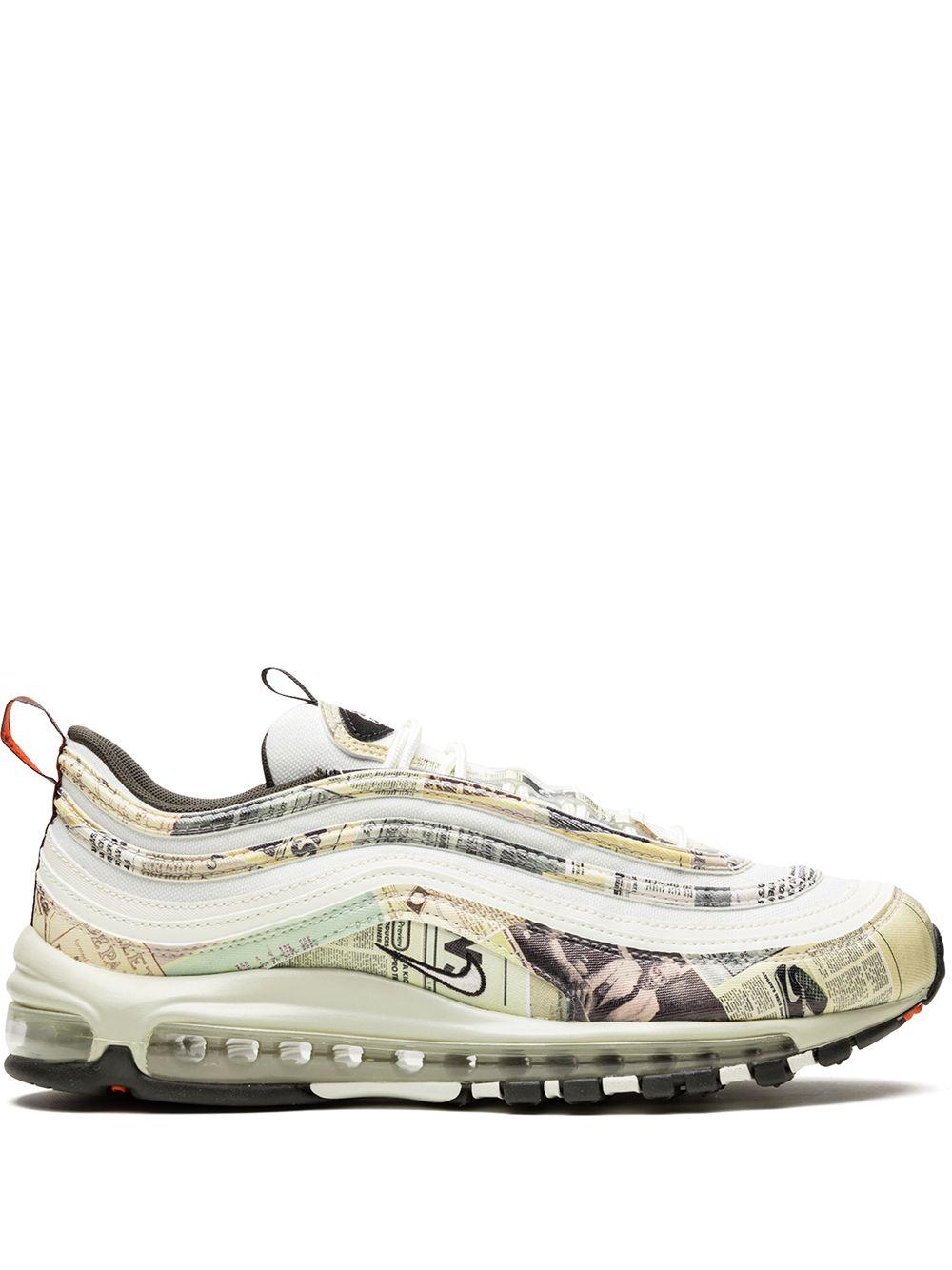 Nike Leather Air Max 97 Newspaper Sneakers in White for Men - Save 90% |  Lyst