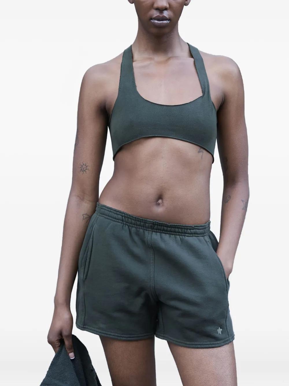 GREG ROSS Star-Embellished Racerback Tank Top in Gray | Lyst