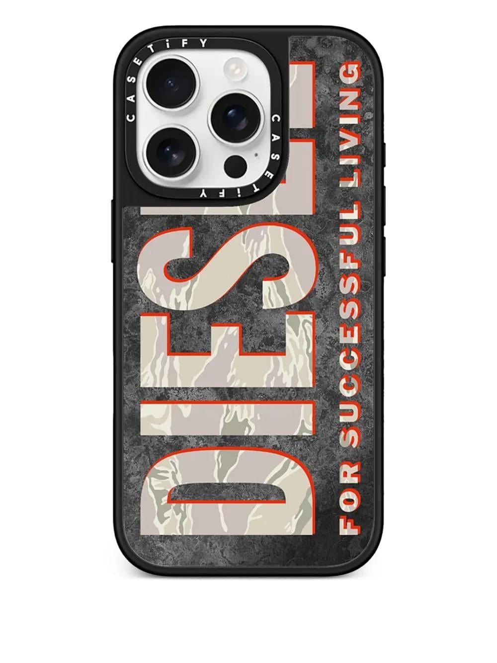 DIESEL X Casetify Moulded Iphone 16 Pro Max Case in Black | Lyst