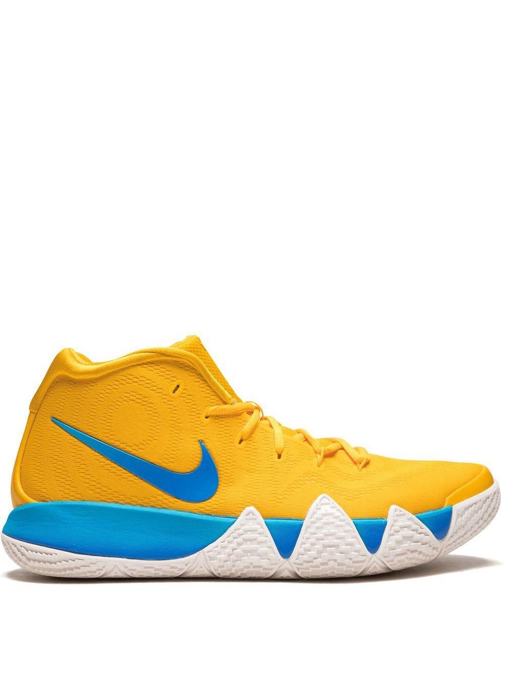 yellow kyrie 4s