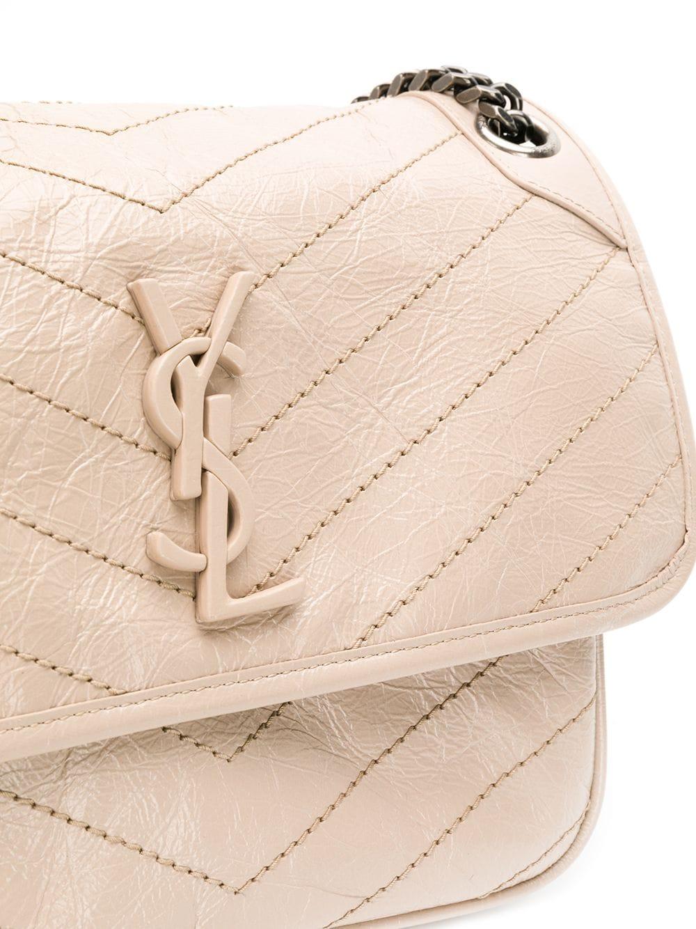 saint laurent baby niki shoulder bolsa