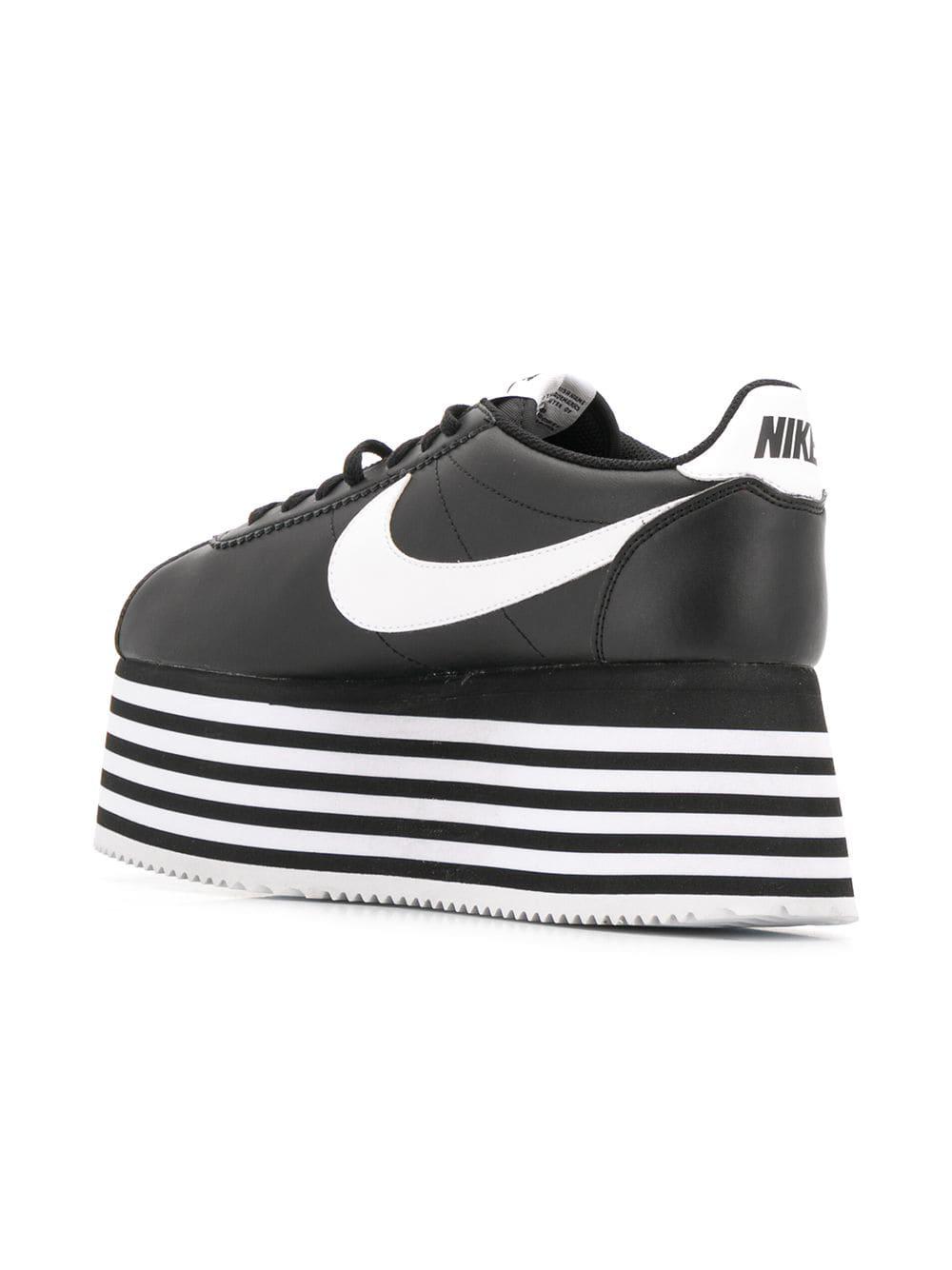 comme des garcons platform nike