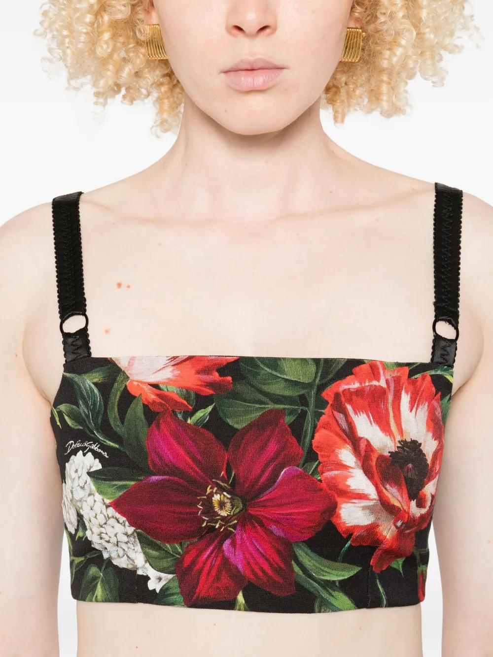 D&G DOLCE&GABBANA タンクトップ ノースリーブ 総柄 レディース レディース Dolce & Gabbana ノースリーブ、タンクトップが