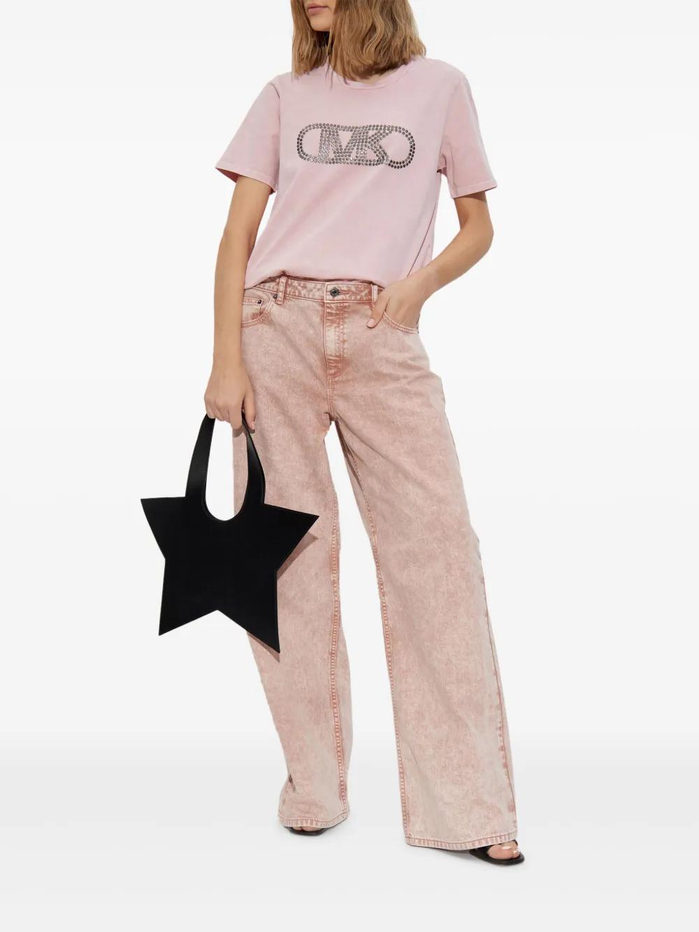 デニム・ジーパン Michael Kors Woman Jeans Pink MS590654LN 696 Michael Kors Woman Jeans Pink MS590654LN 696 (Michael Kors