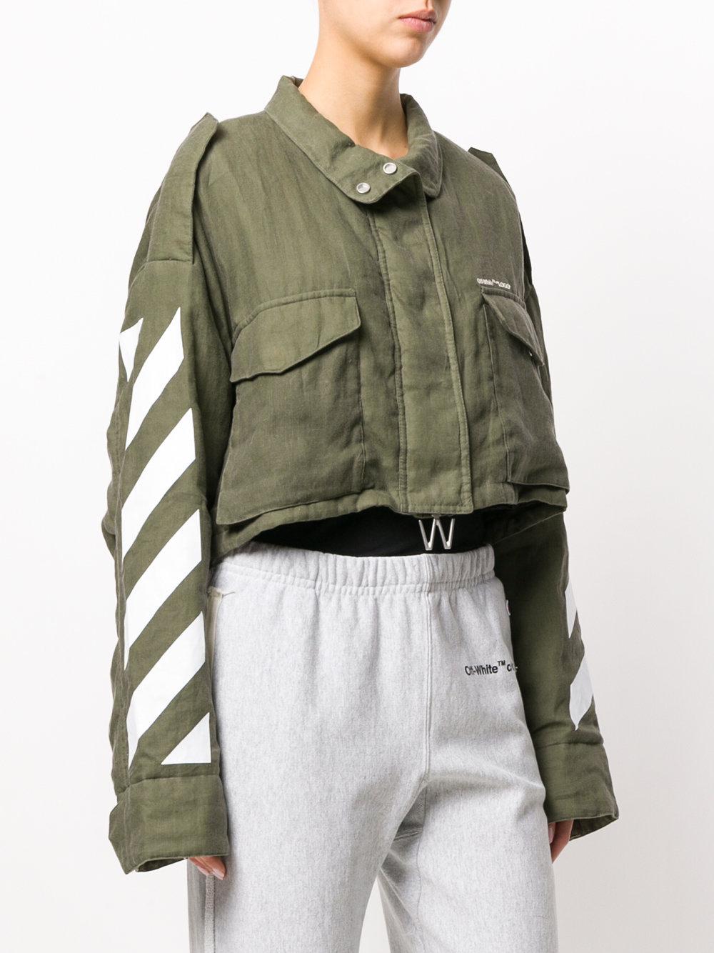 cropped m65 jacket