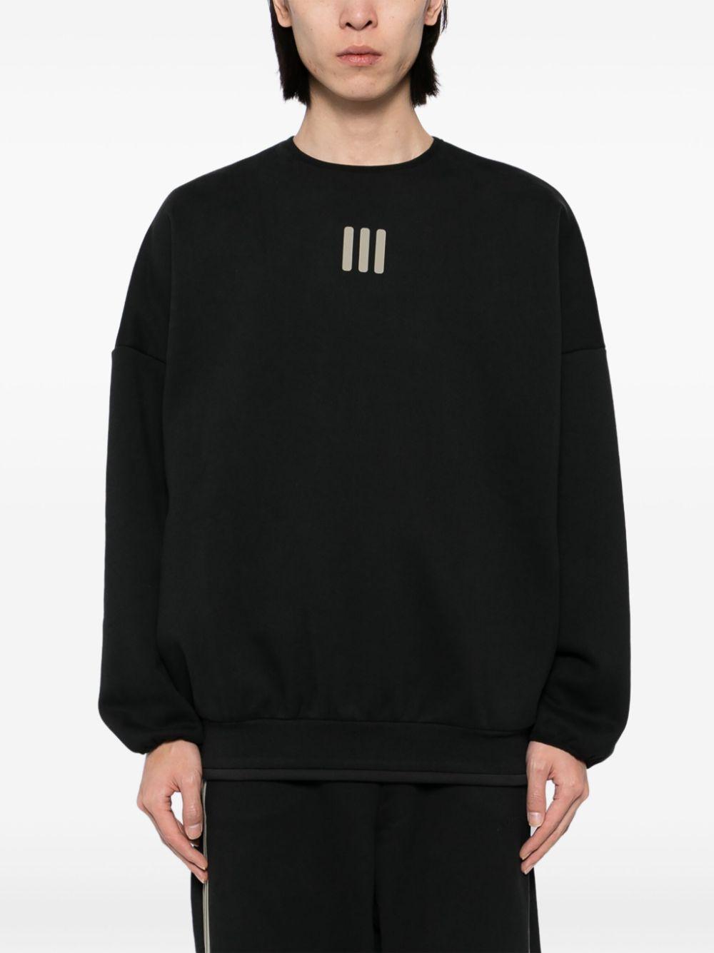adidas X Fear Of God Athletics Crew-Neck Sweatshirt in Black | Lyst UK