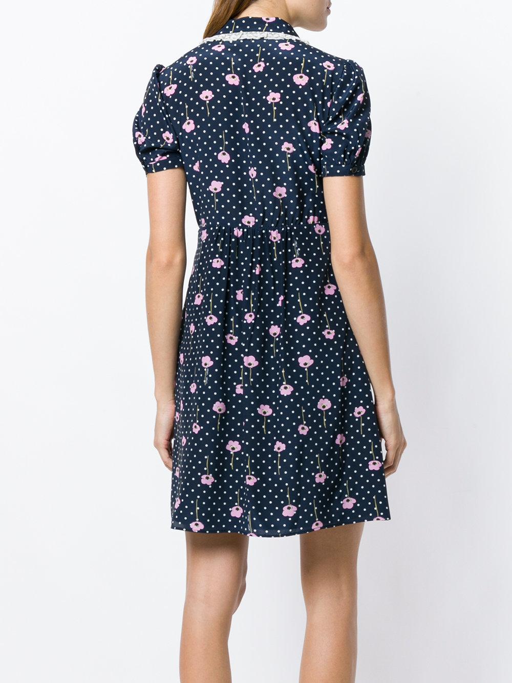 miu miu blue dress