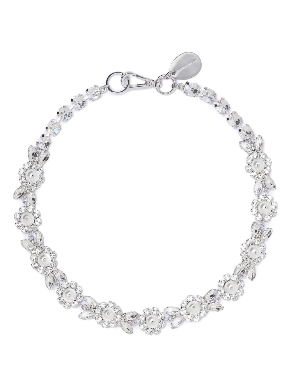 simone-rocha-silver-Collana-