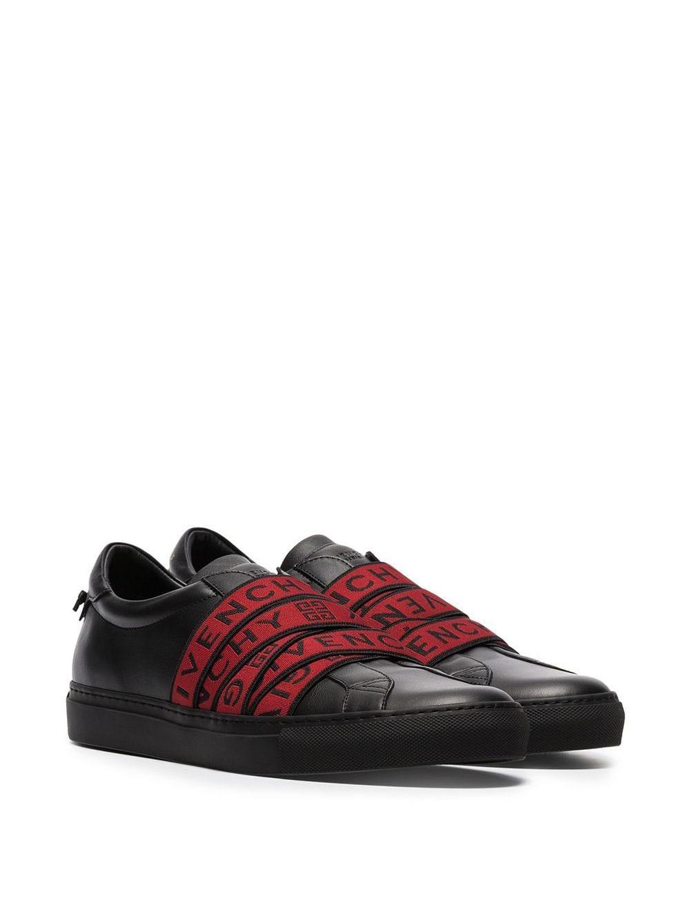 Givenchy 4g Strap Low-top Sneakers in Red for Men | Lyst