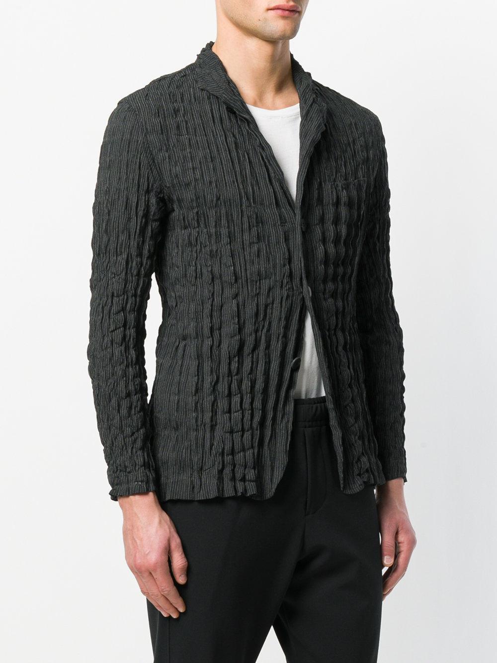 issey miyake pleated blazer