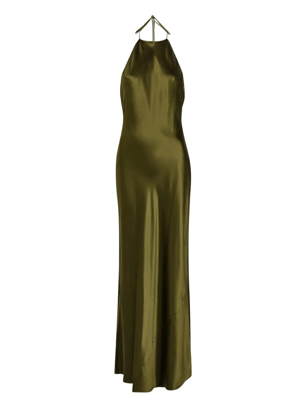 red dress midi dress Parina