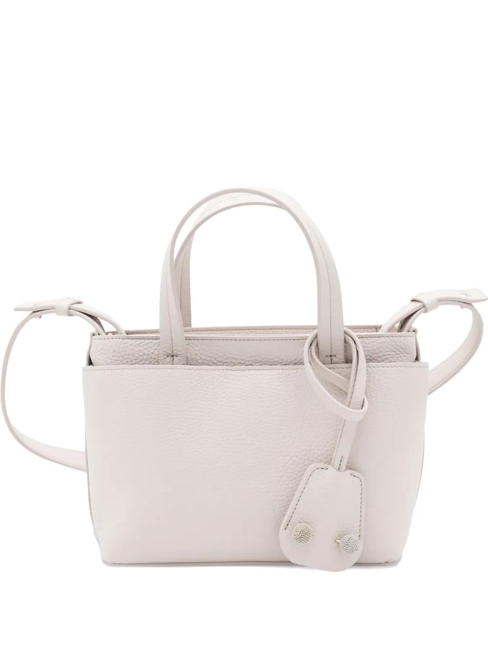 トートバッグ FABIANA FILIPPI GREY LEATHER TOTES Fabiana Filippi Leather Tote Bag | Grey | FARFETCH CA