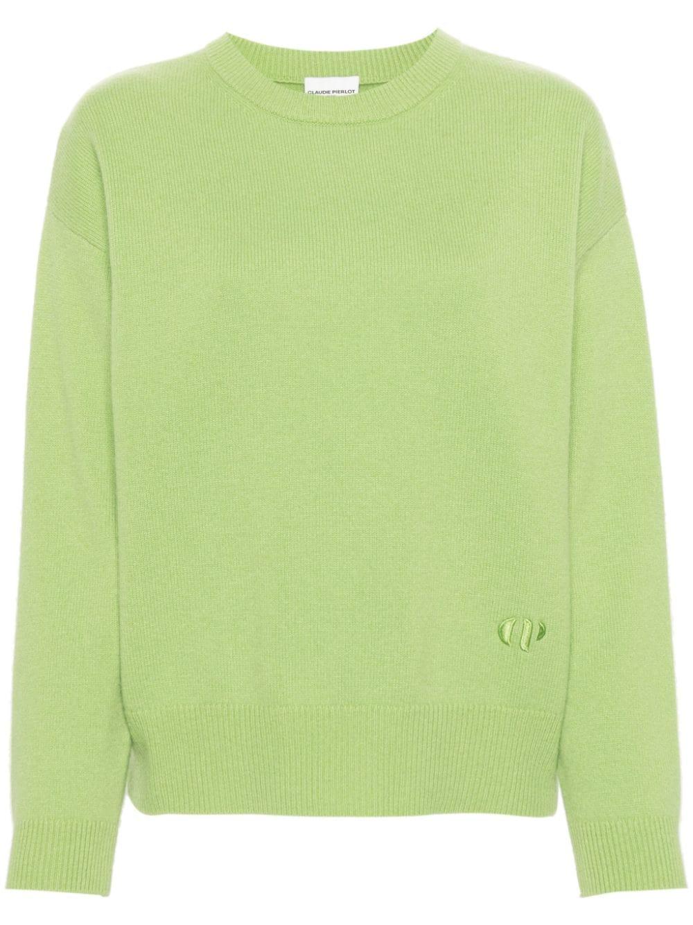 Lime green shop cashmere sweater