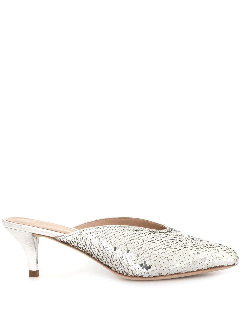 loeffler randall metallic mules