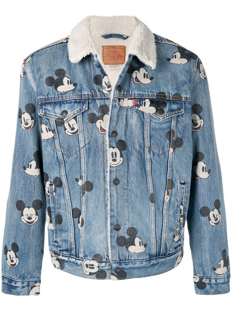 mickey mouse levi's jacket