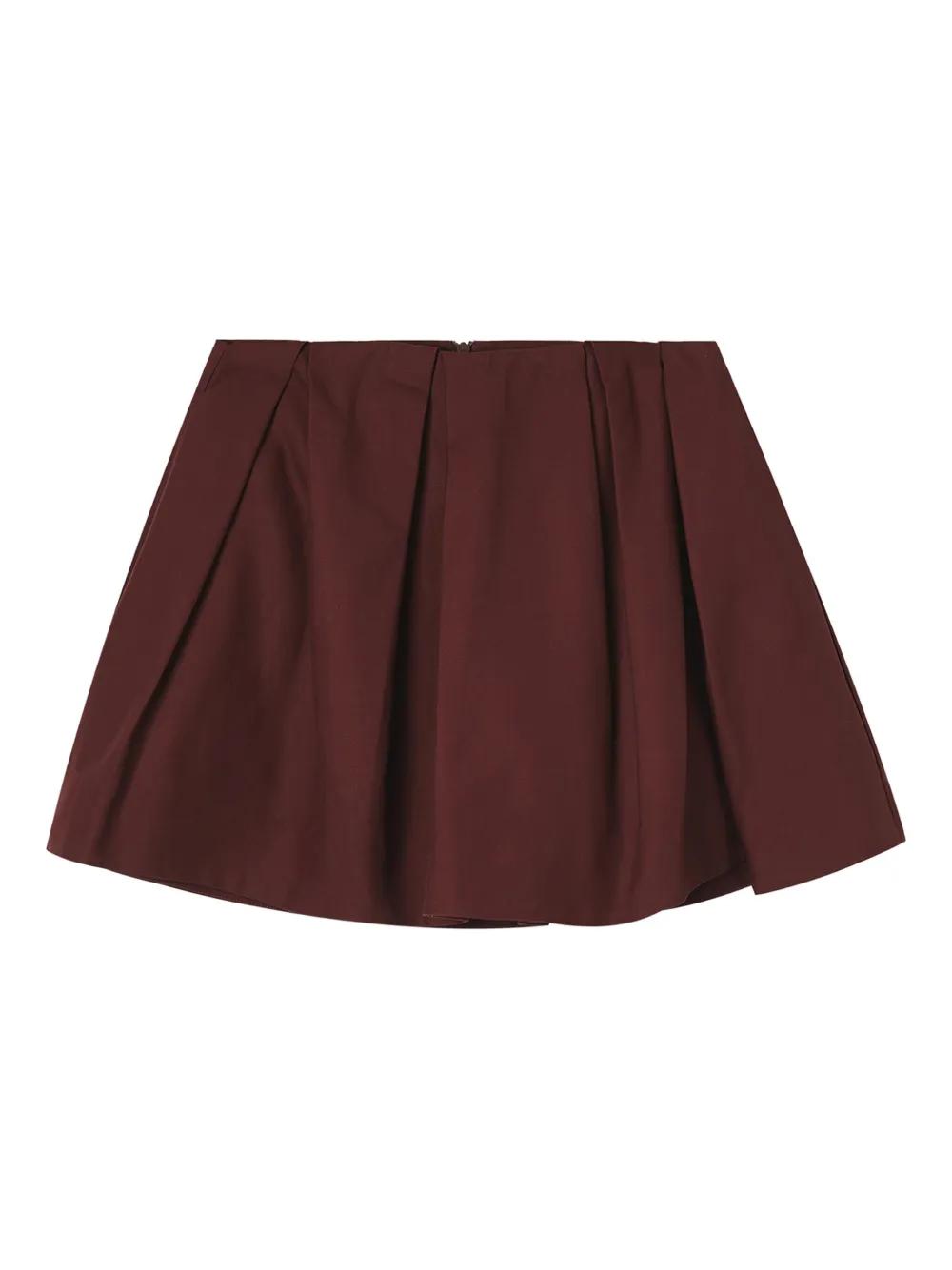 shushutong スカート SHUSHU/TONG Aライン プリーツスカート | グレー | FARFETCH JP
