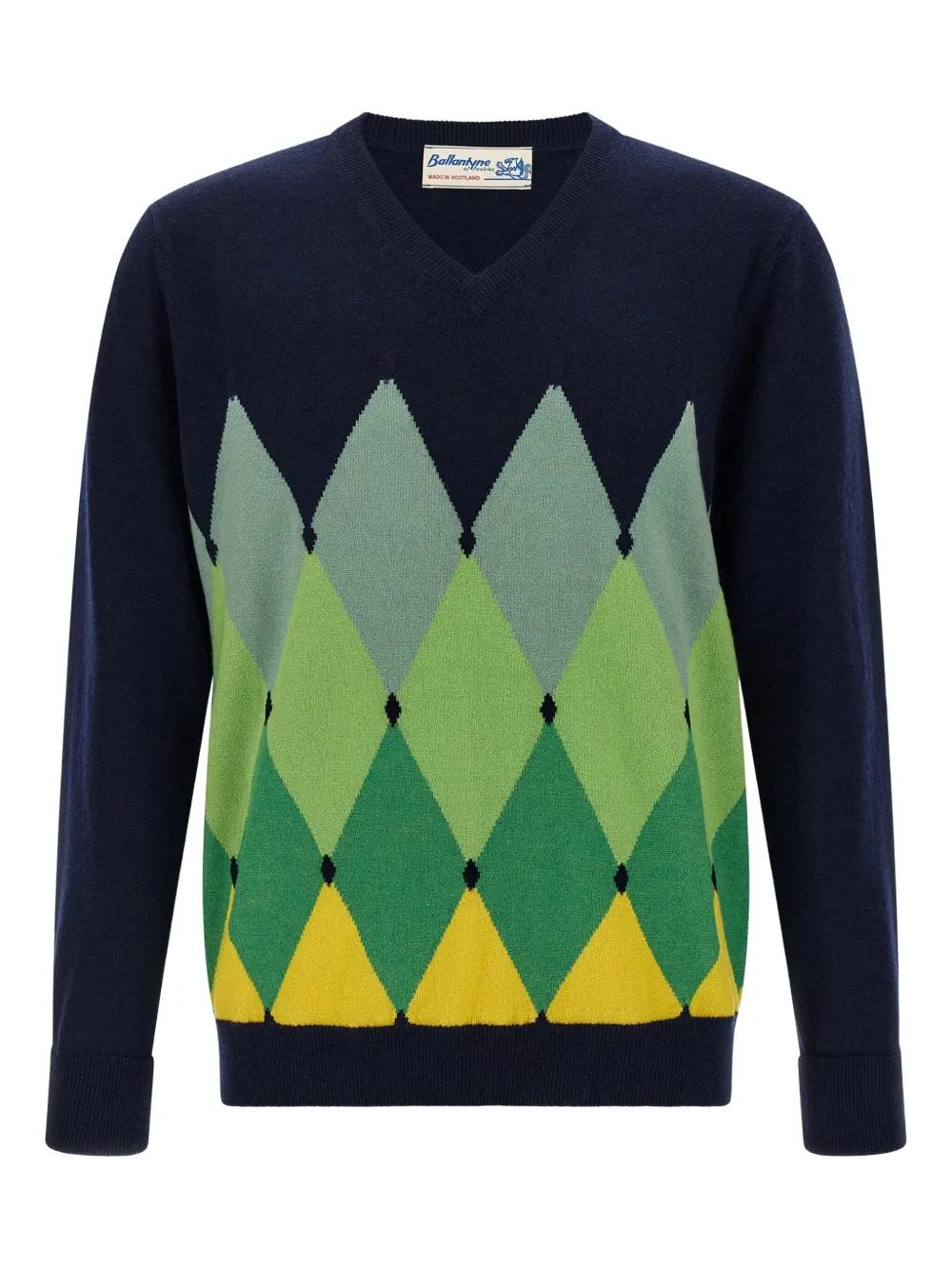 Crew Neck Maglieria Cashmere Ballantyne Maglieria Ballantyne Uomo