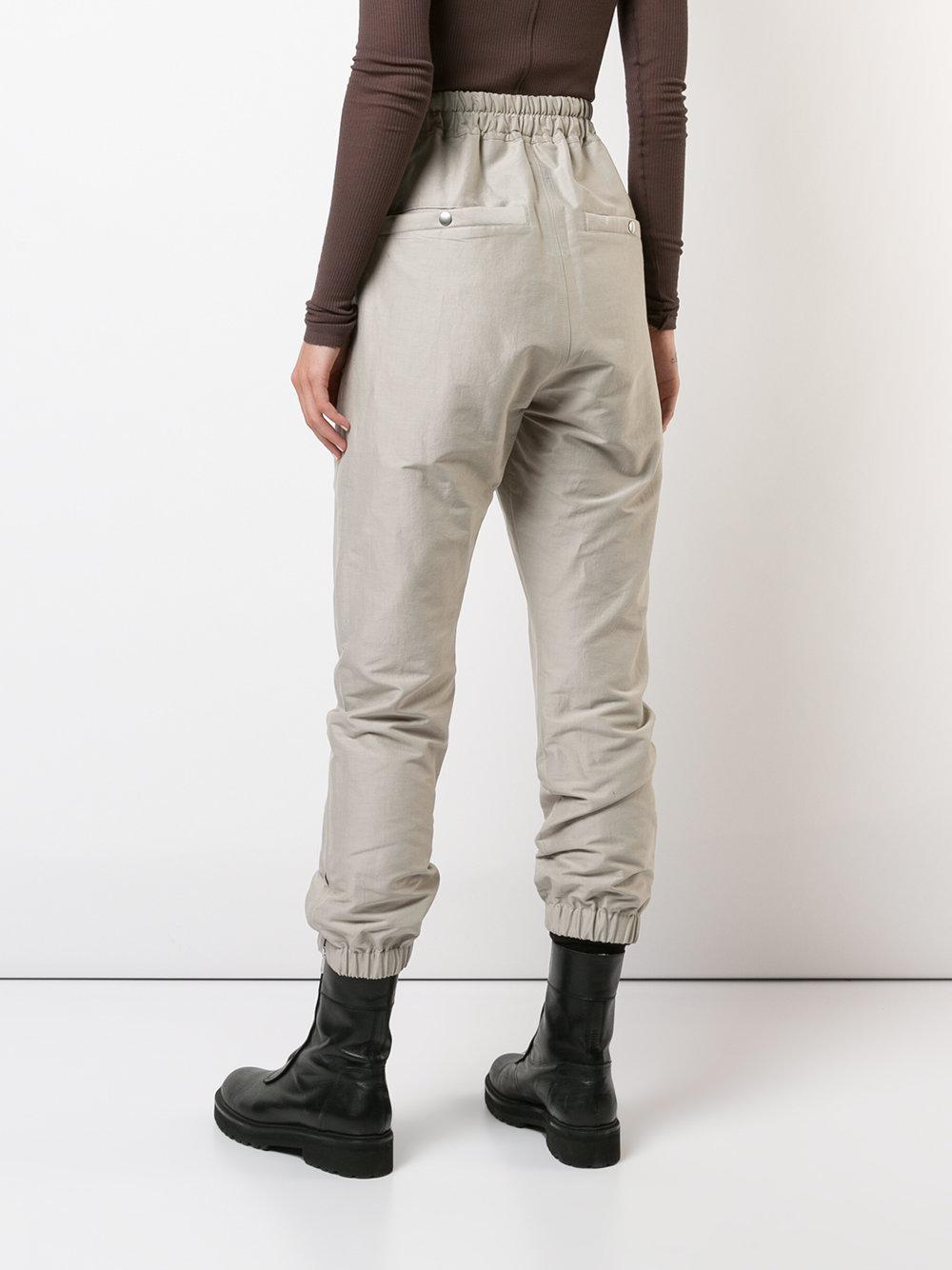rick owens cargo joggers