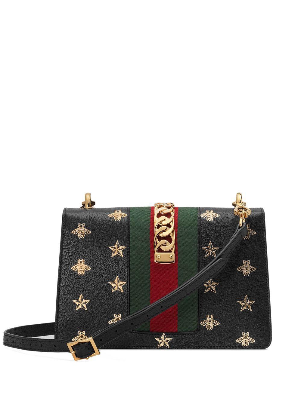 【限定品】GUCCI グッチ シルヴィ 2WAY ショルダーバッグ ビー＆スター GUCCI】グッチ『シルヴィ ビー＆スター スモール ショルダーバッグ