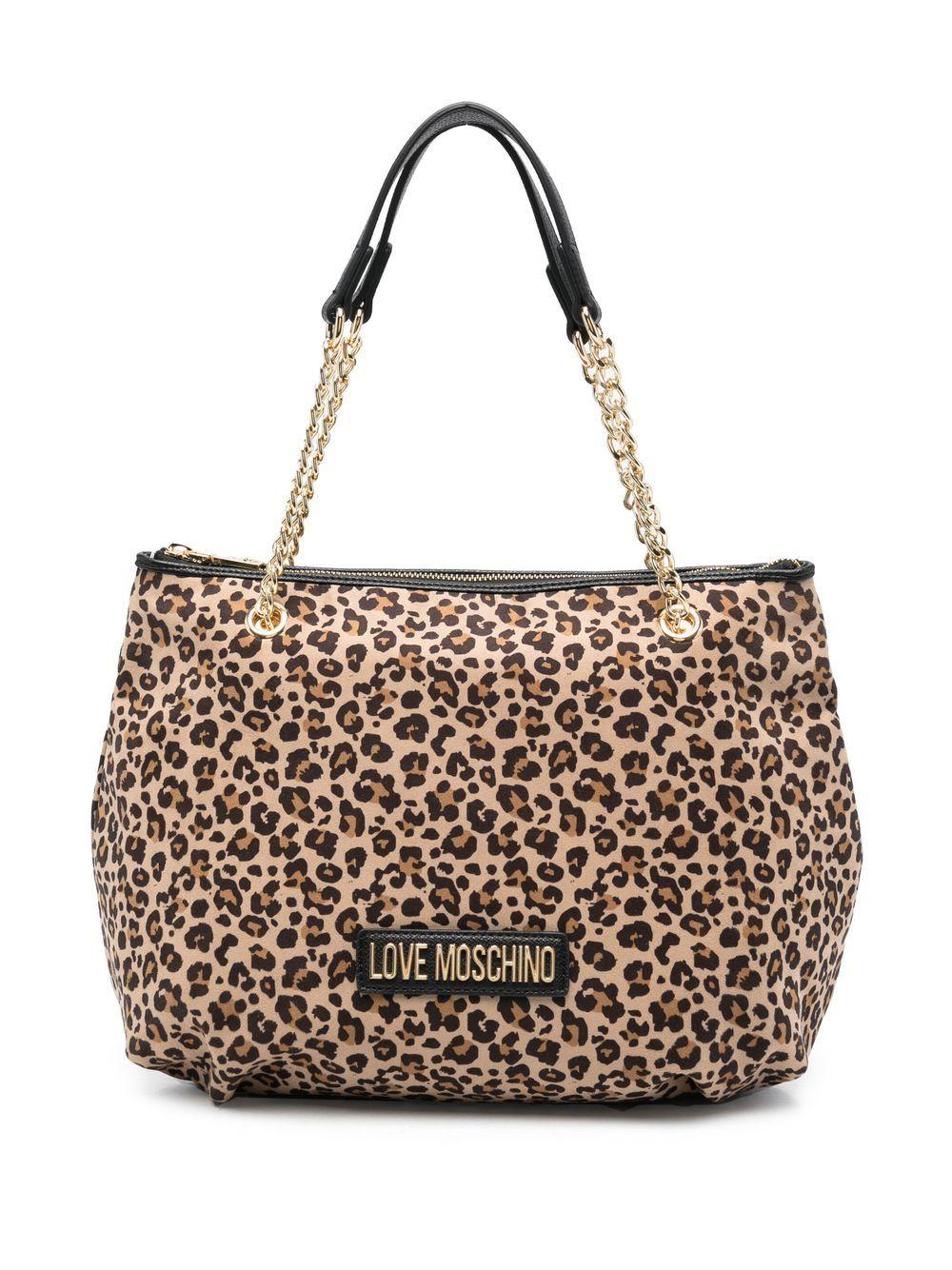 Moschino Women Pouch With Goose Motif