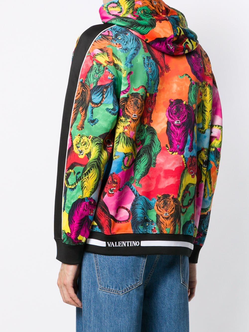 【関税込み】Printed Valentino Garavani hoodie VALENTINO GARAVANI chez valentino oversized hoodie Black