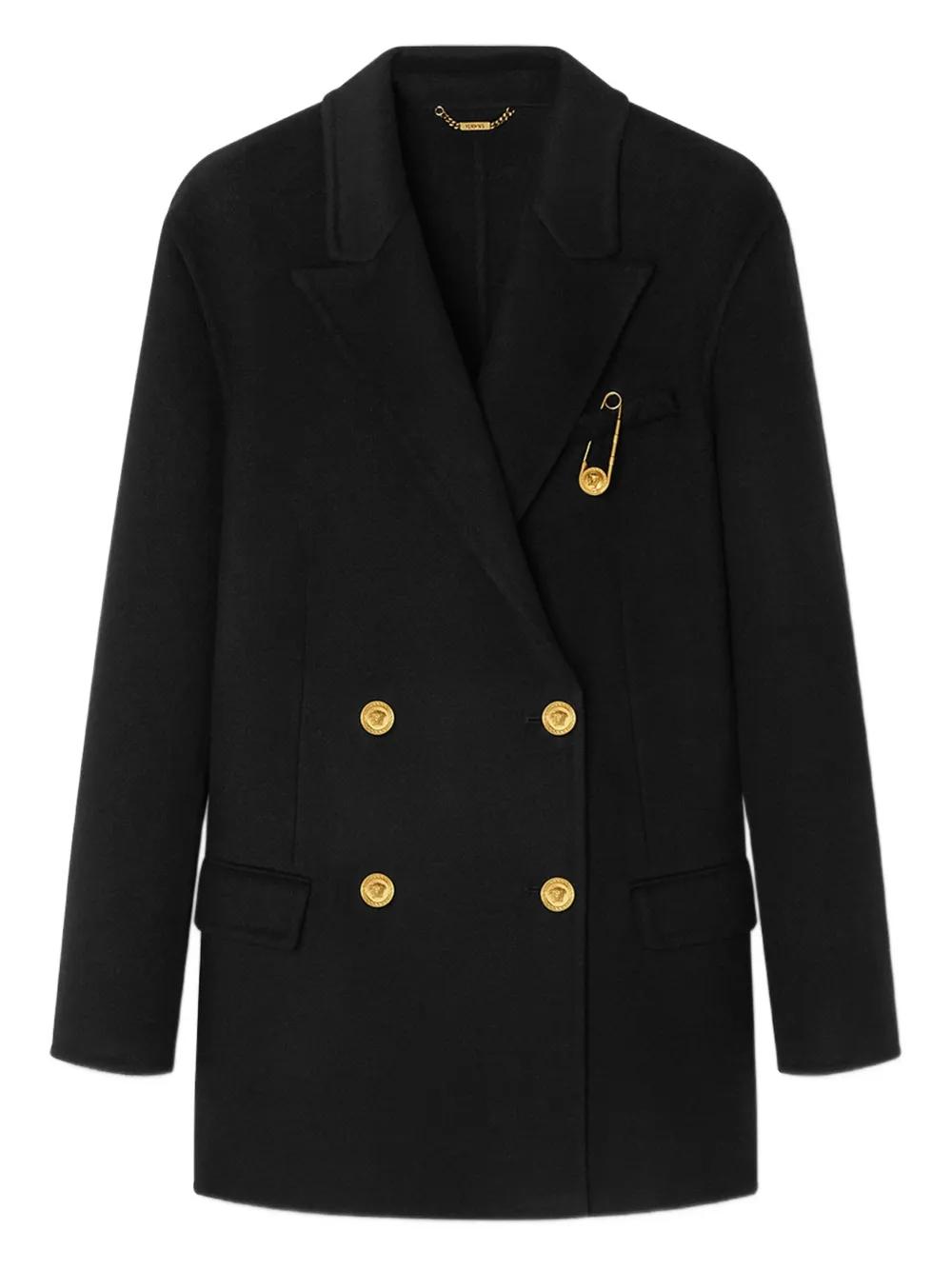コート VERSACE Women Coats 1013530 1A10074 1E510 Gray Women's Trench Coats, Puffer and Leather Jackets | VERSACE US